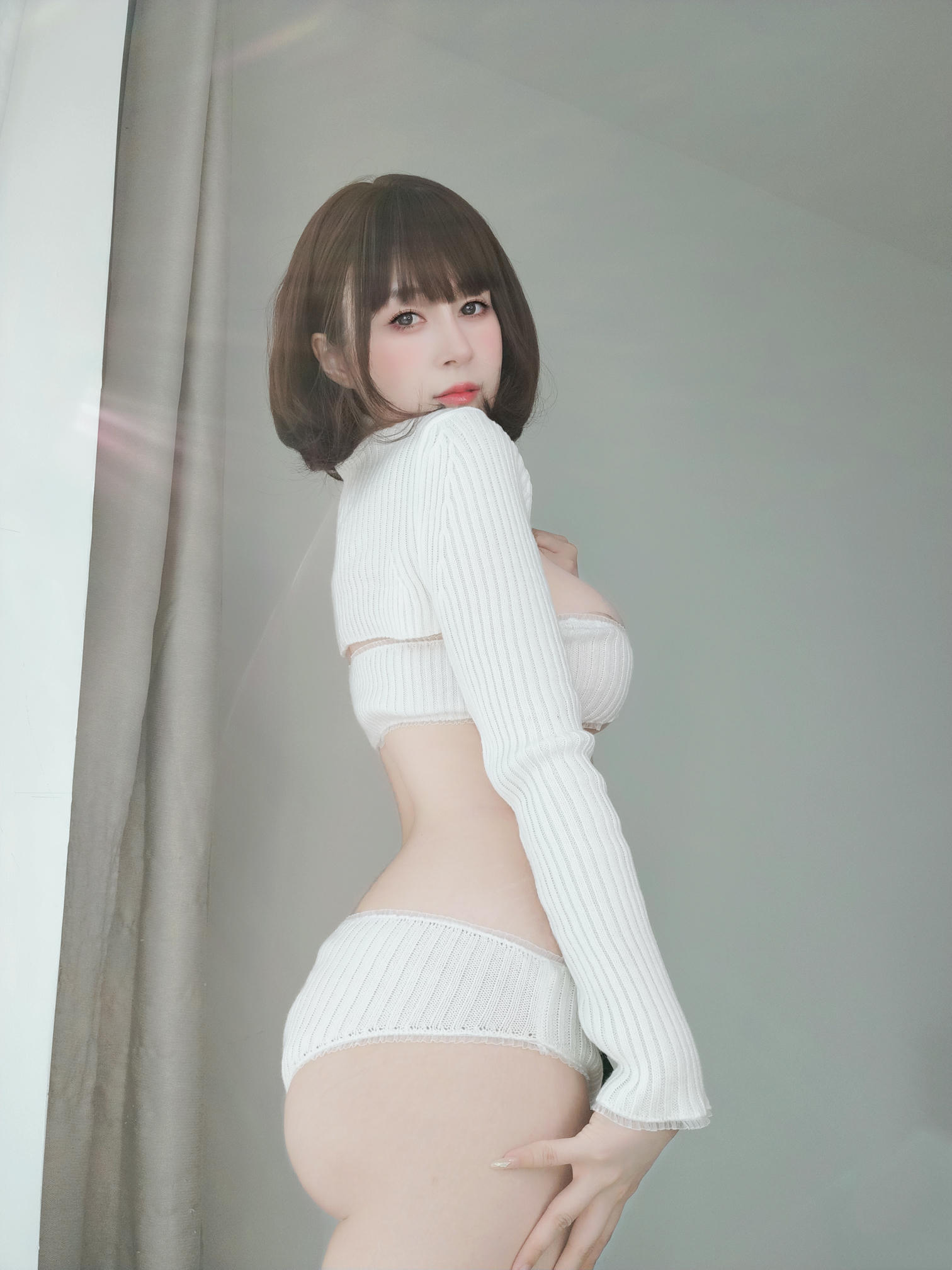 白银81 NO.150 Fantia 2023年11月订阅 (22套)[266P-3V-2.15G]-2023-11-18 妹の変なセーター（−＿−；）8 [14P]_第1集