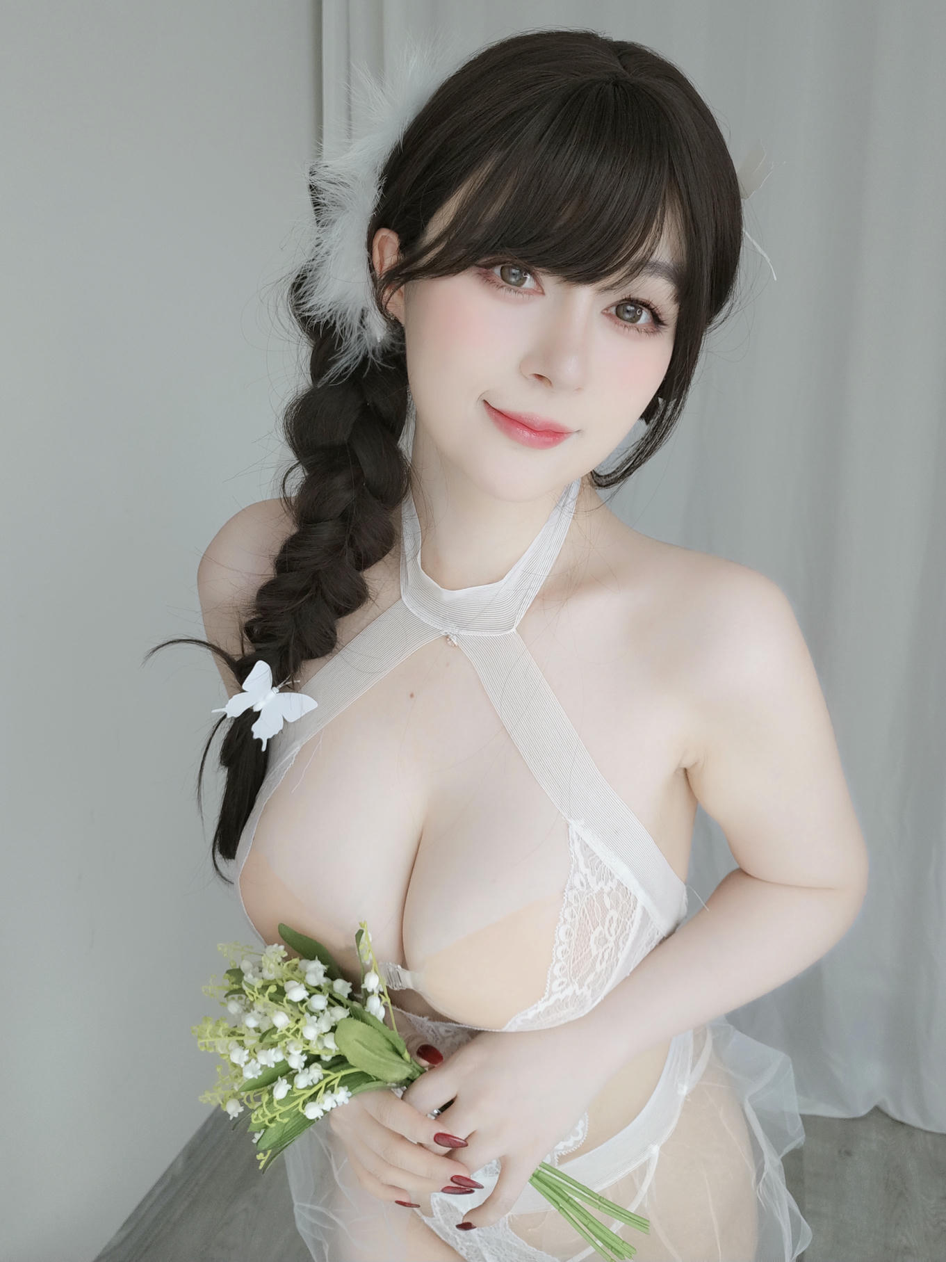白银81 NO.151 Fantia 2023年12月订阅 (23套)[277P-5V-2.12G]-2023-12-15 紫色のセーター2 [15P]_第1集