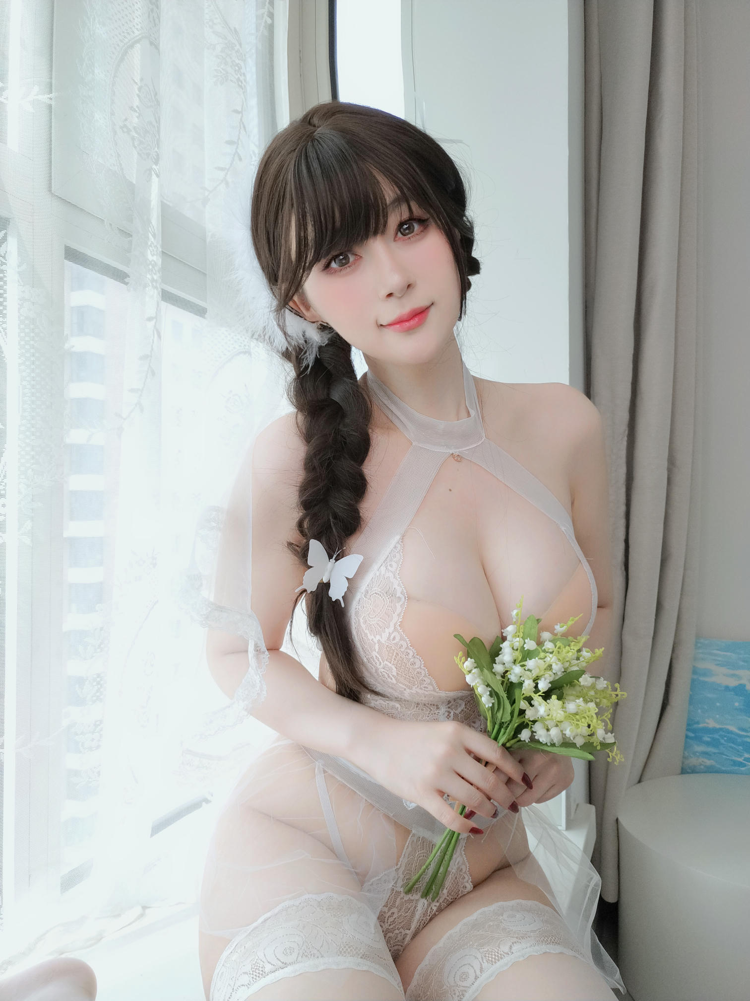白银81 NO.151 Fantia 2023年12月订阅 (23套)[277P-5V-2.12G]-2023-12-16 花嫁1 [15P]_第1集