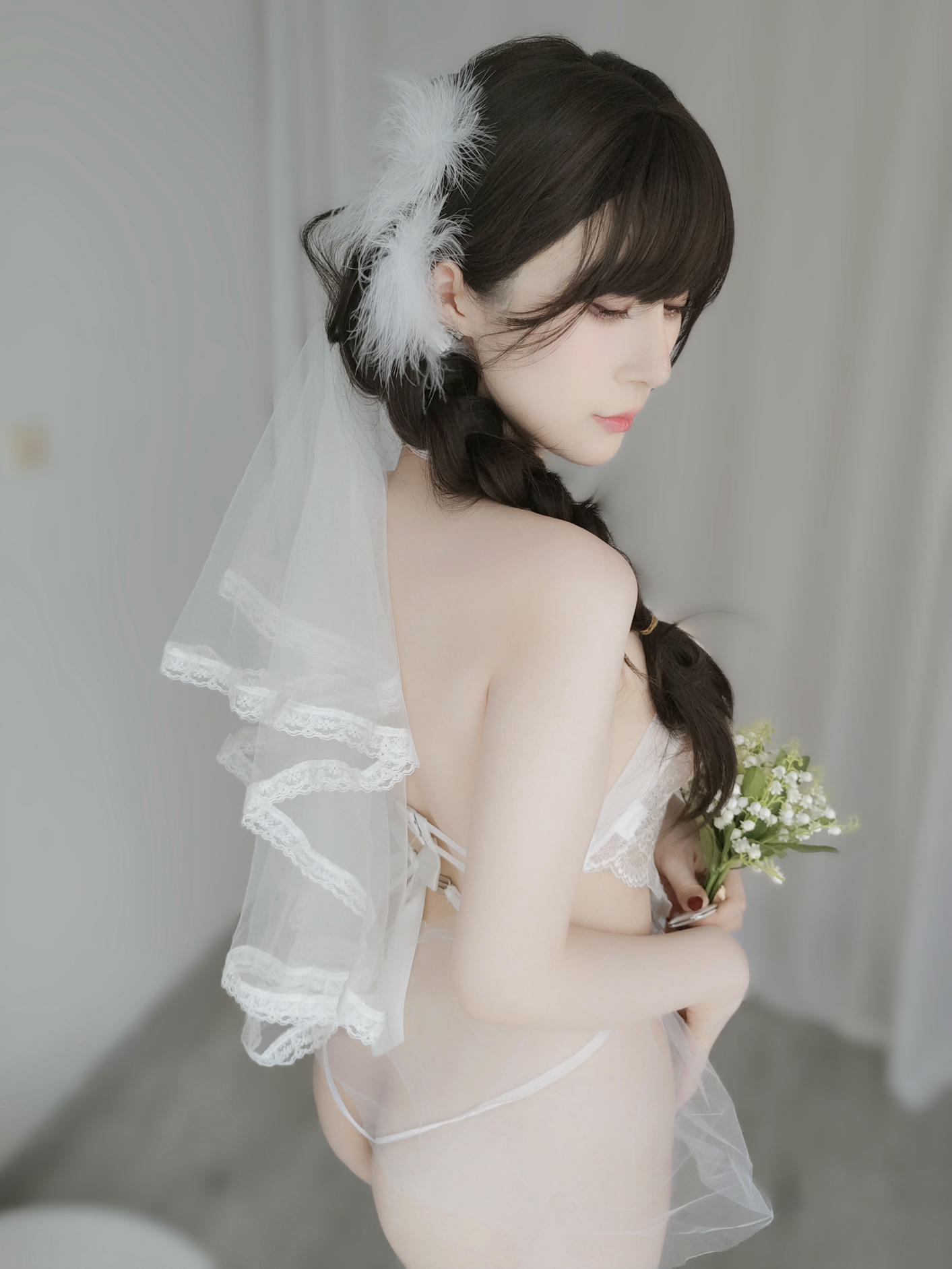 白银81 NO.151 Fantia 2023年12月订阅 (23套)[277P-5V-2.12G]-2023-12-18 花嫁3 [15P]_第1集