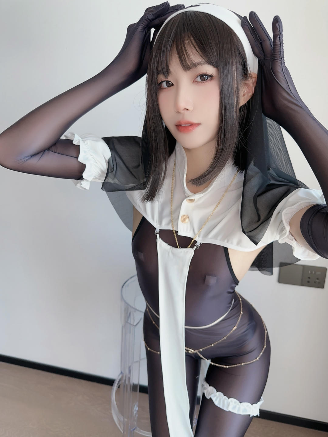 布丁大法 NO.090 Perohub 10月份合集 [268P18V 1.33GB]-2.战损修女_第1集