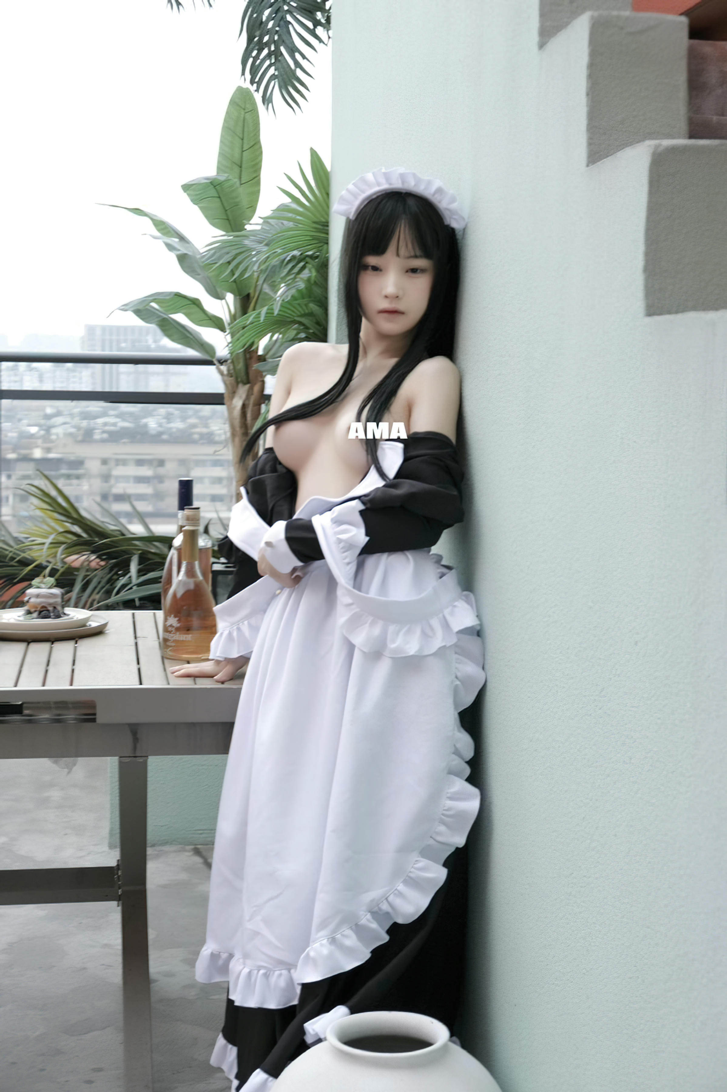 白莉爱吃巧克力 NO.000 马甲xiaoze2022 [195P1V 3.40GB]-NO.03 私房女仆 [25p]_第1集