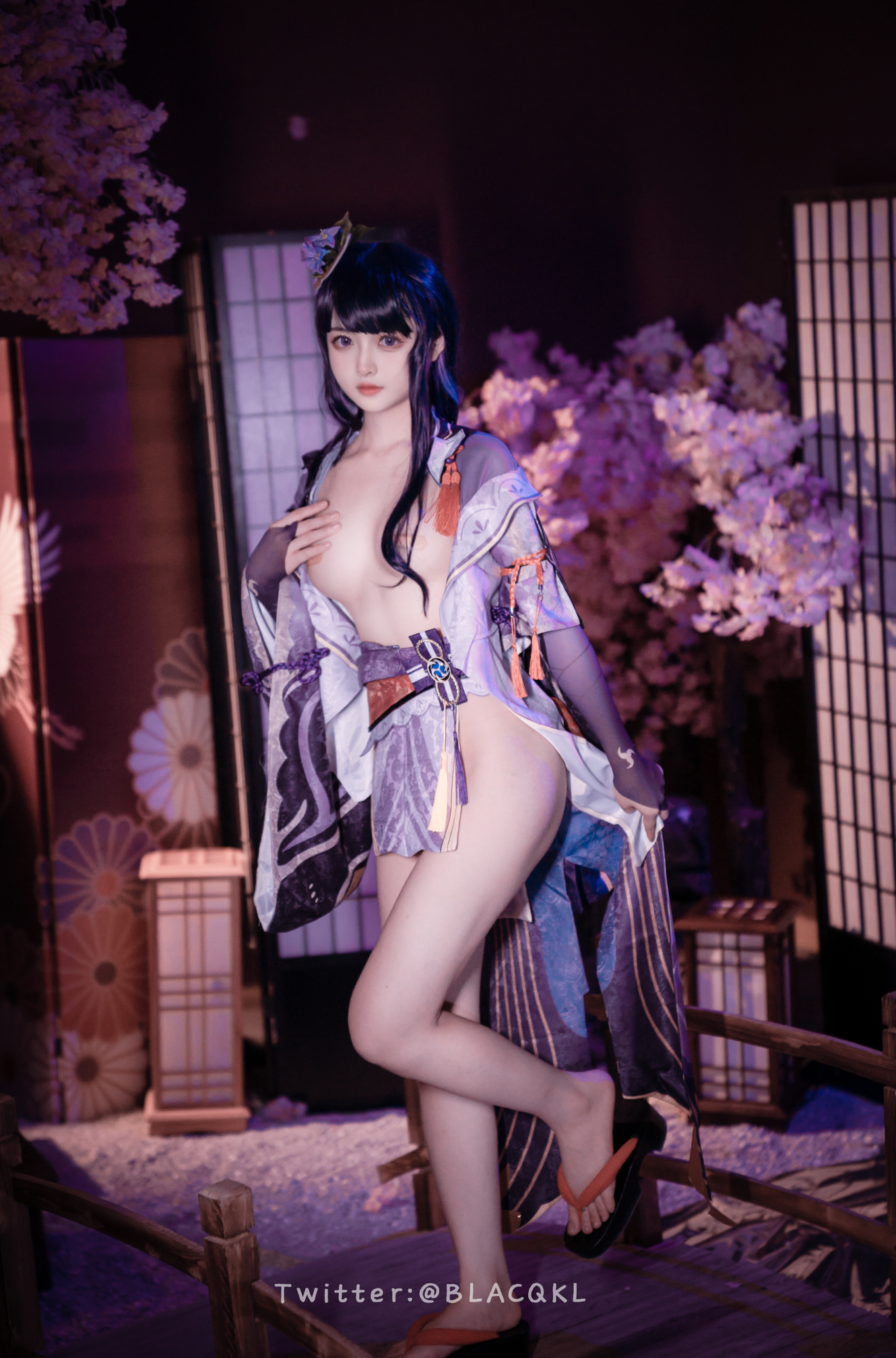 白莉爱吃巧克力 NO.010 雷电将军 [57P 795MB]_第2集