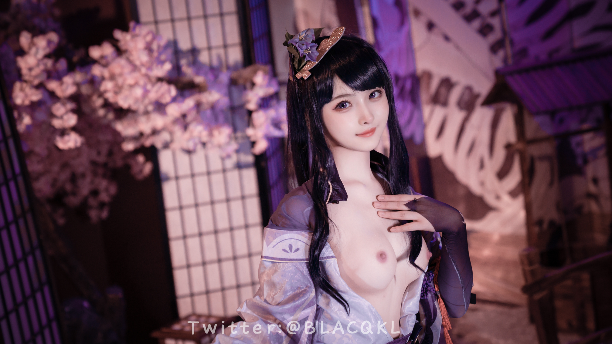 白莉爱吃巧克力 NO.010 雷电将军 [57P 795MB]_第2集