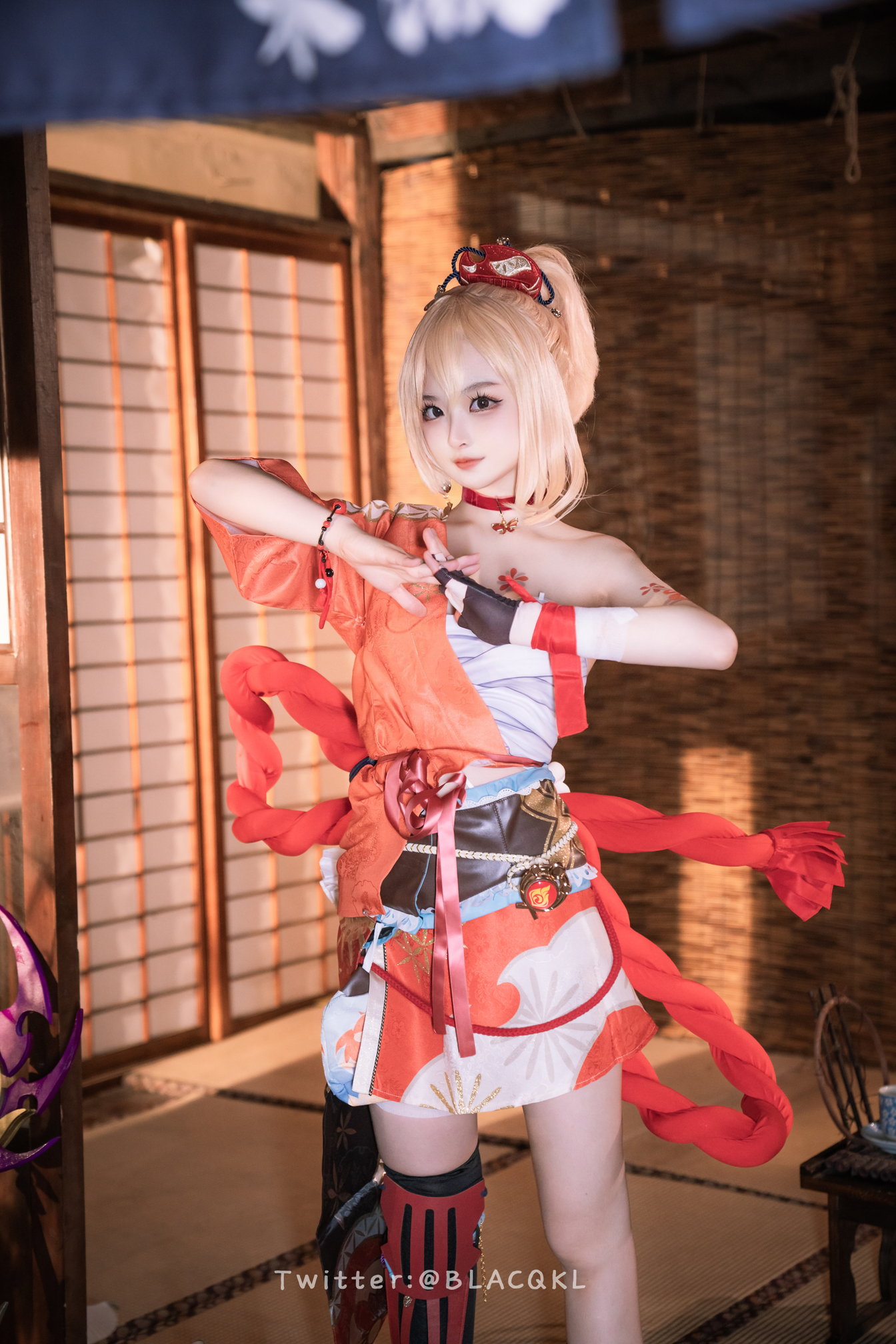 白莉爱吃巧克力 NO.012 宵宫 [92P 1.36GB]_第1集
