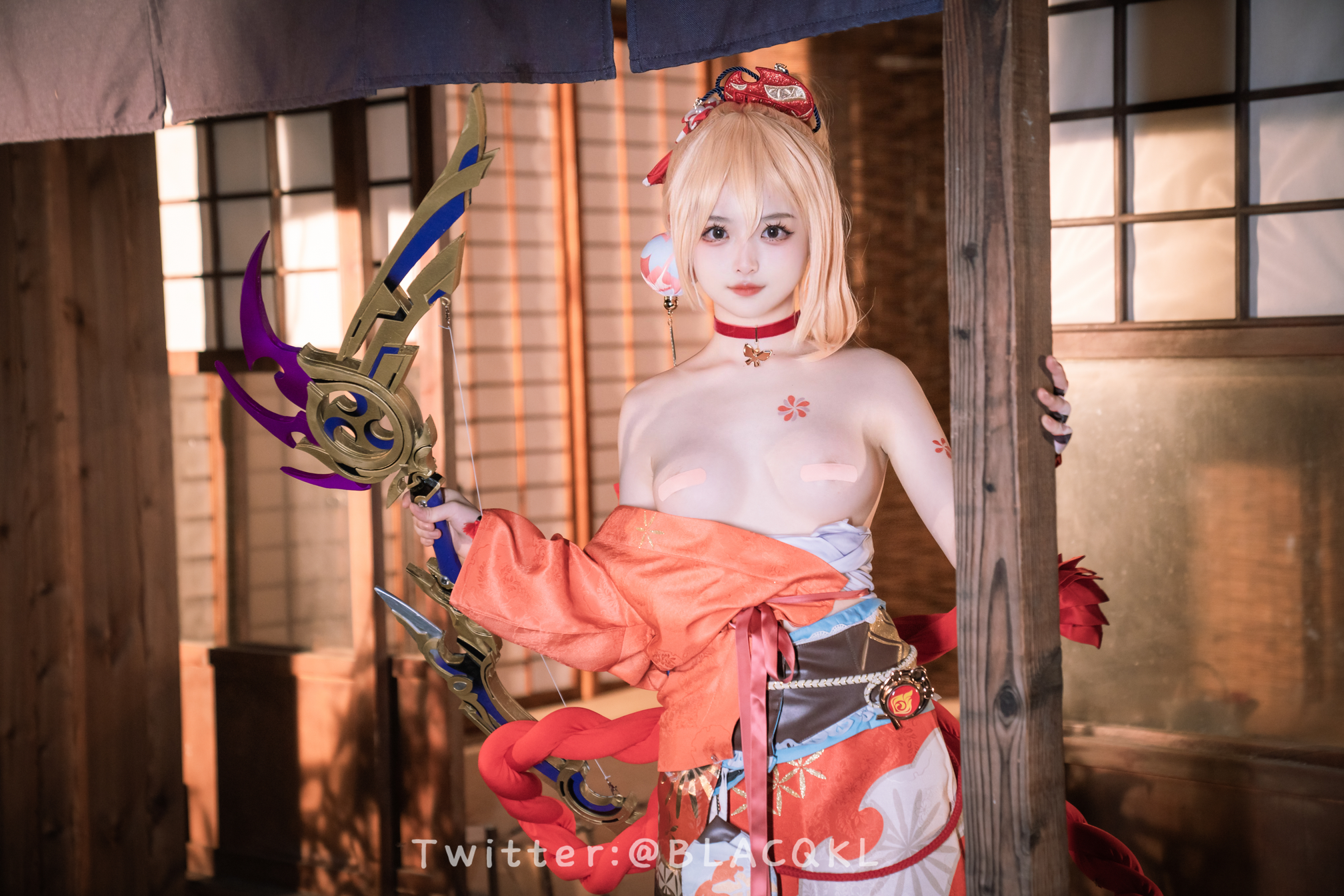 白莉爱吃巧克力 NO.012 宵宫 [92P 1.36GB]_第1集