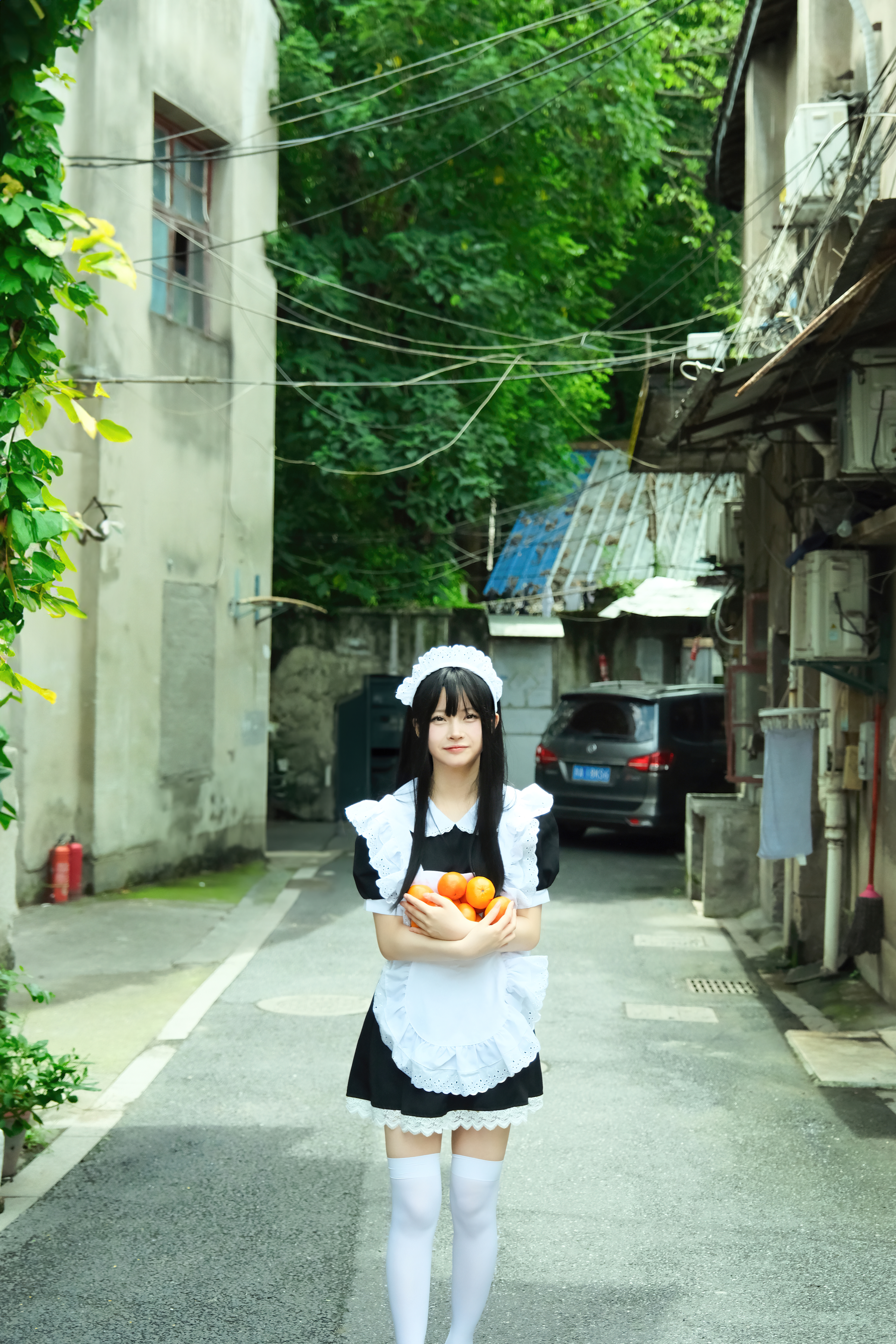 白莉爱吃巧克力 NO.019 原理猪 深巷女仆 [11P 487MB]_第1集