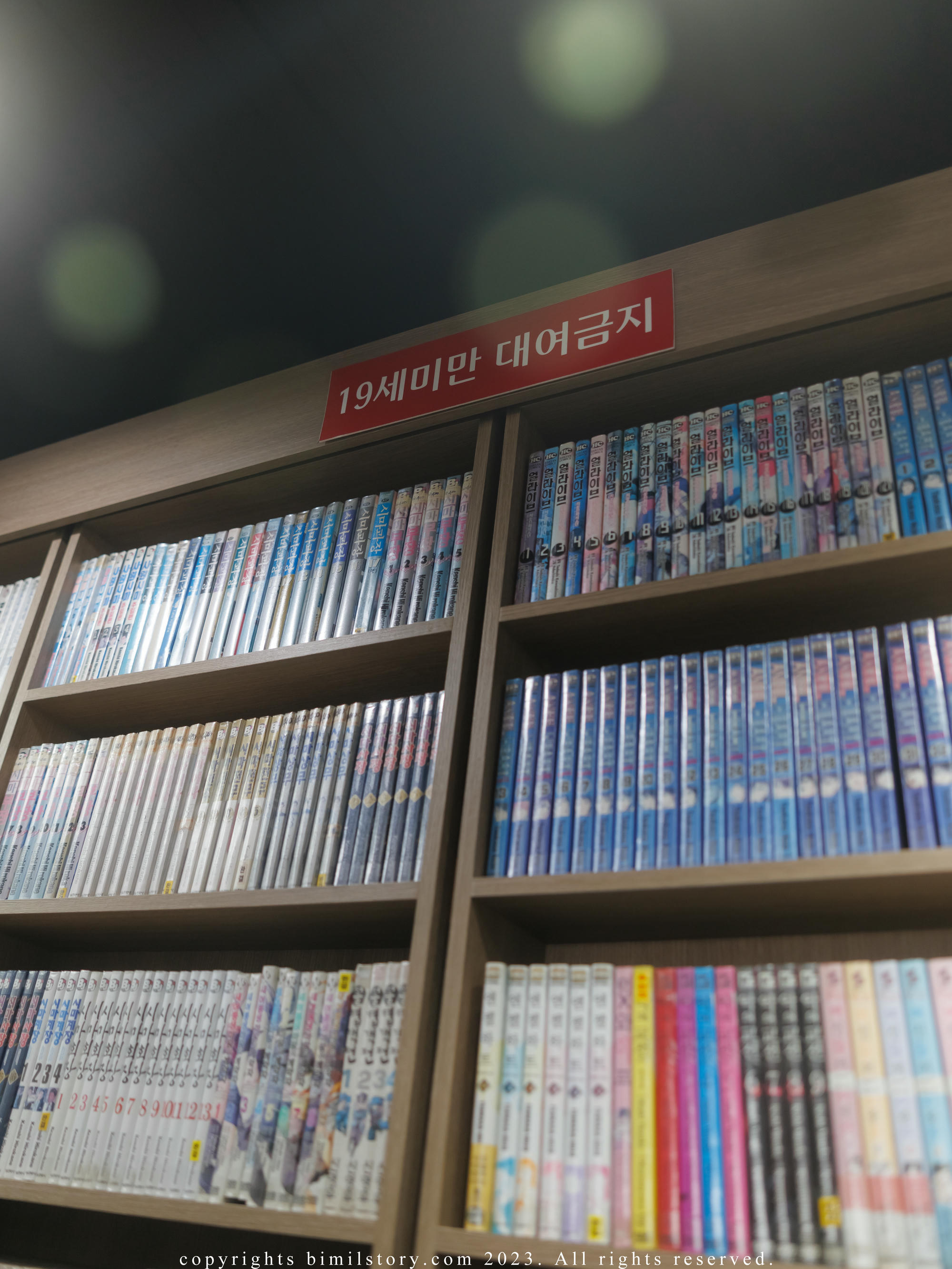 Bomi (보미) NO.101 Bimilstory Vol.38 Part-timer girl at a comic book cafe [115P+3V／5.80GB]_第2集