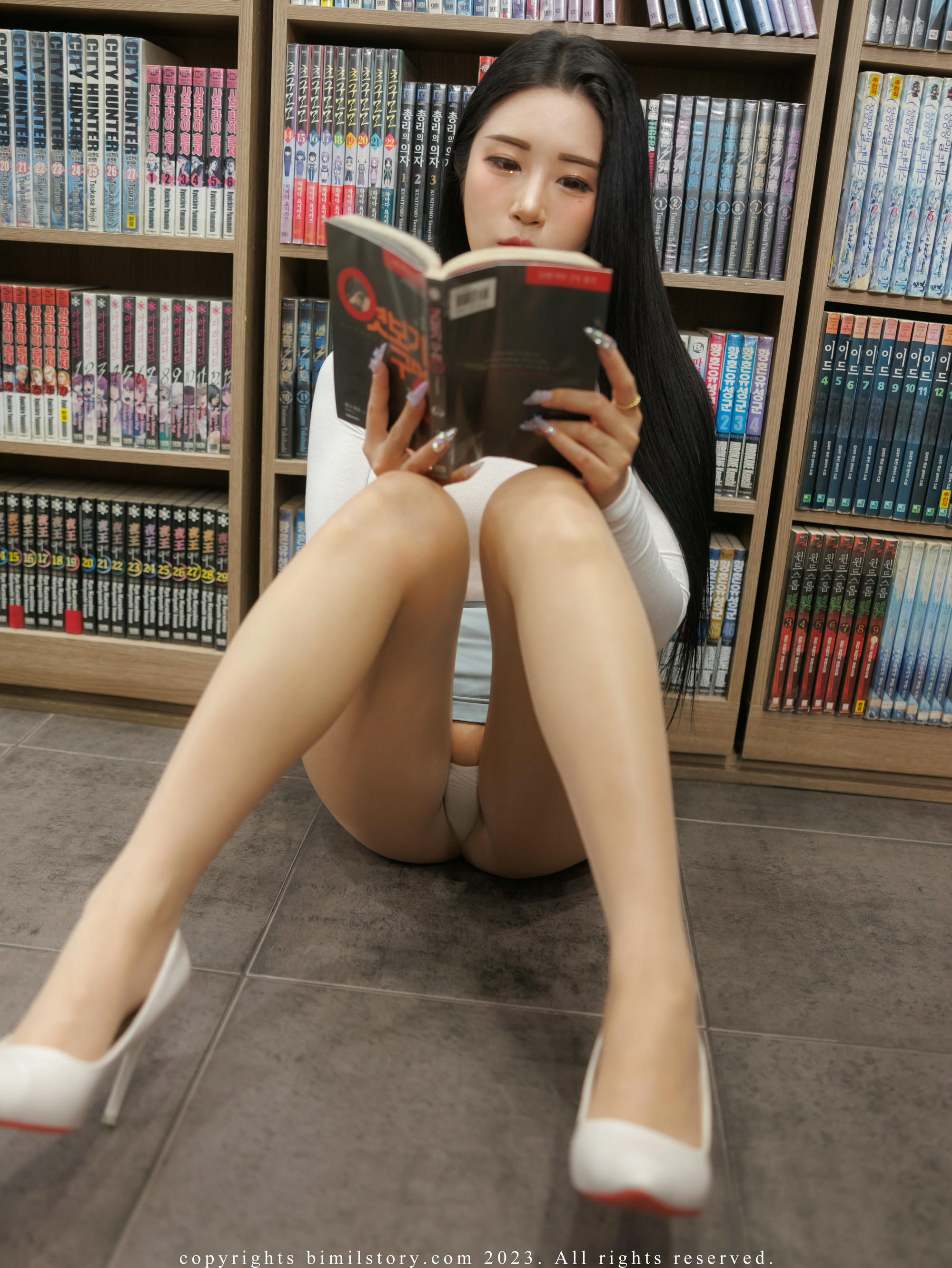 Bomi (보미) NO.101 Bimilstory Vol.38 Part-timer girl at a comic book cafe [115P+3V／5.80GB]_第2集