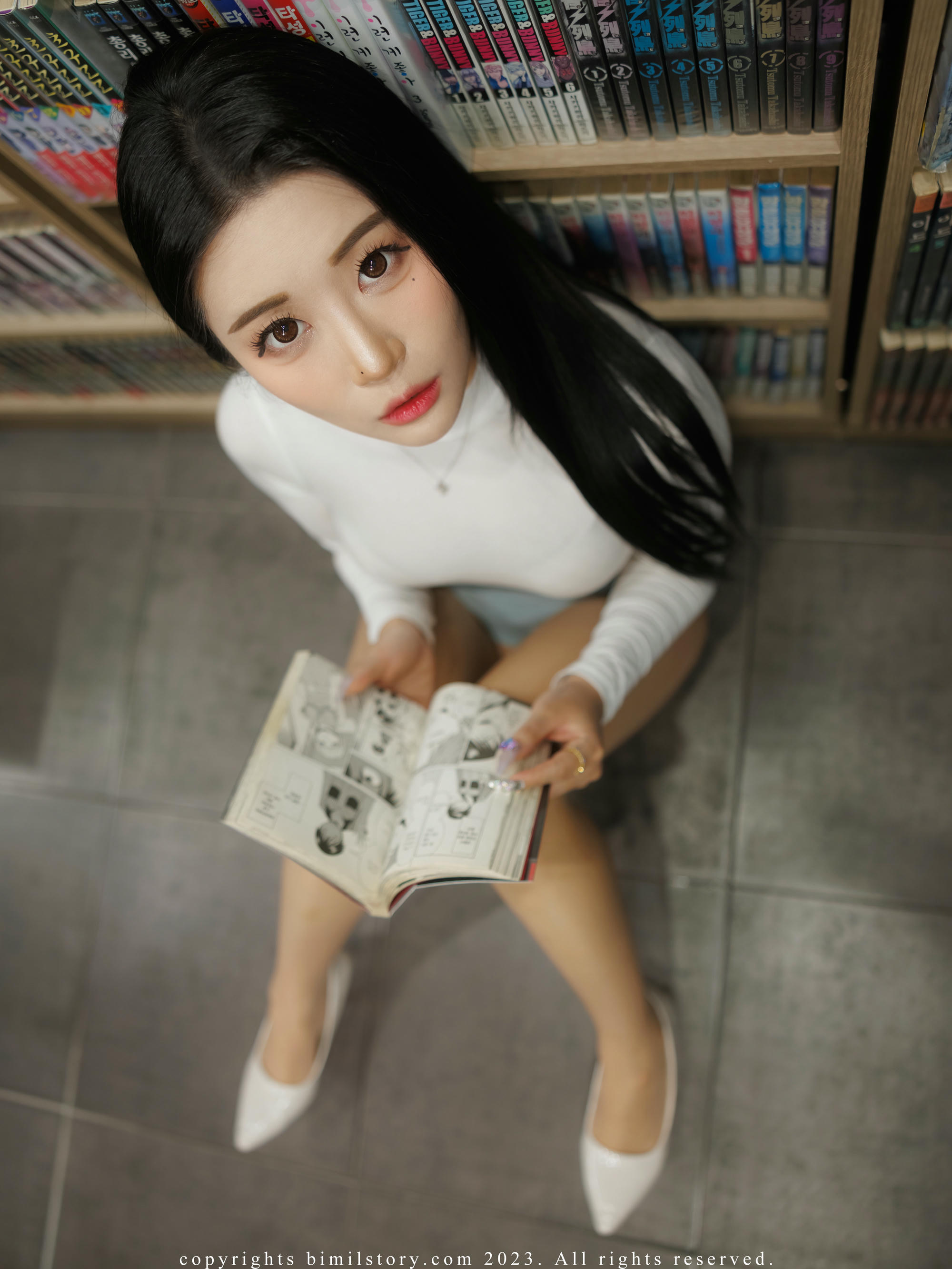 Bomi (보미) NO.101 Bimilstory Vol.38 Part-timer girl at a comic book cafe [115P+3V／5.80GB]_第3集