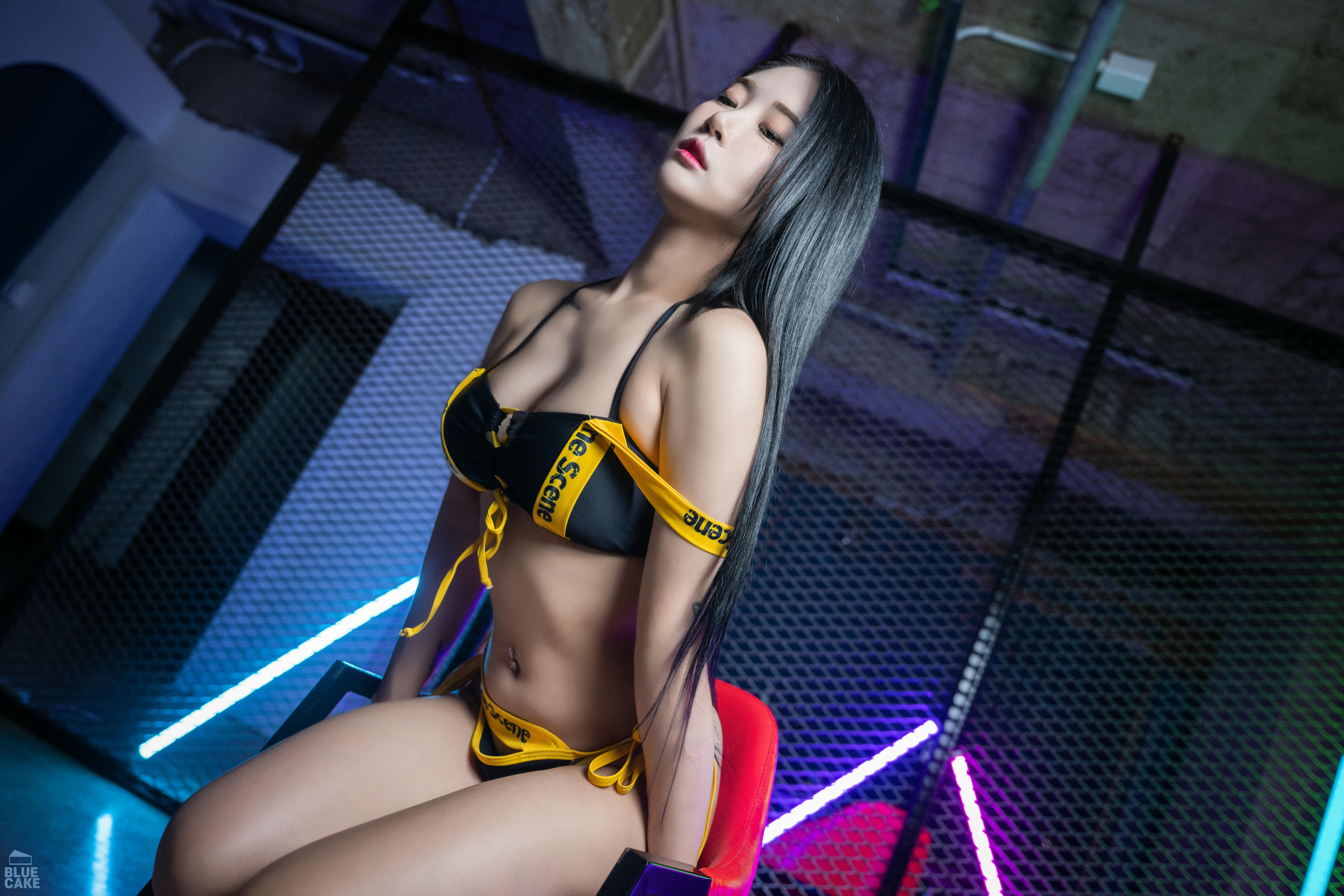 Bomi (보미) NO.050 BLUECAKE Bomi (보미) Black & Yellow_RED [150P-4.58GB]_第3集