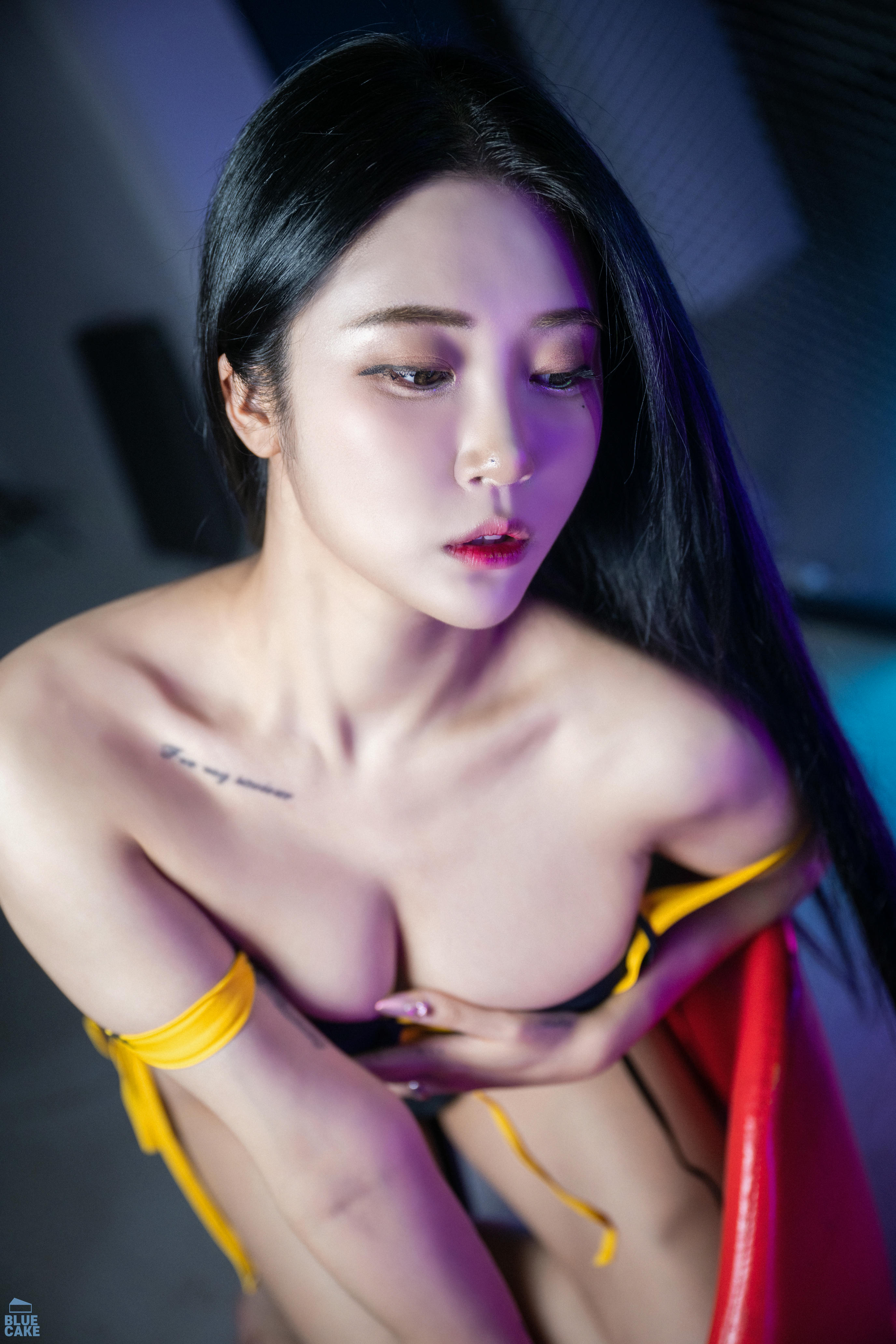 Bomi (보미) NO.050 BLUECAKE Bomi (보미) Black & Yellow_RED [150P-4.58GB]_第3集