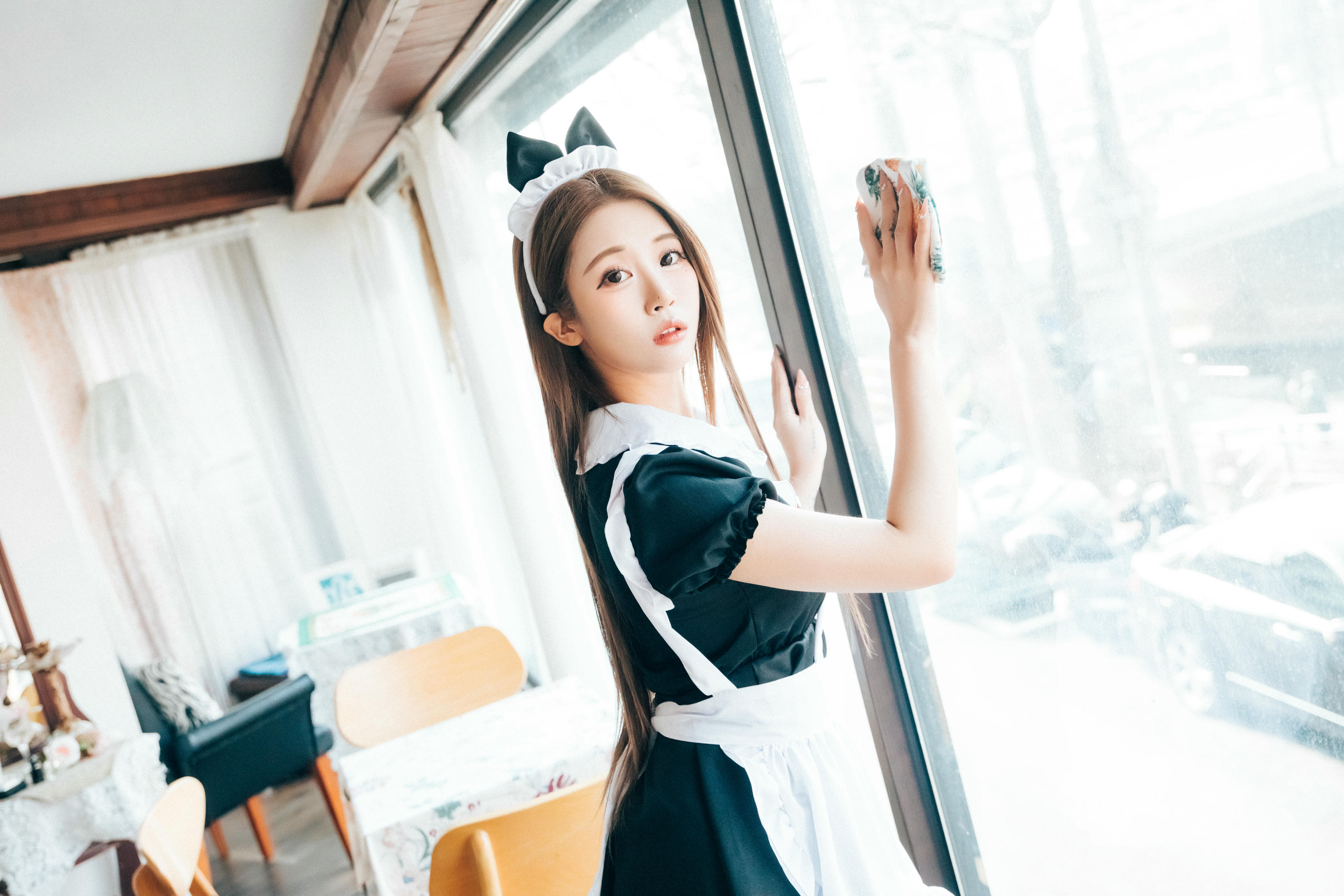 Bomi (보미) NO.068 Loozy Bomi (보미) Maid Cafe (+S.Ver) [174P 3.23GB]_第7集
