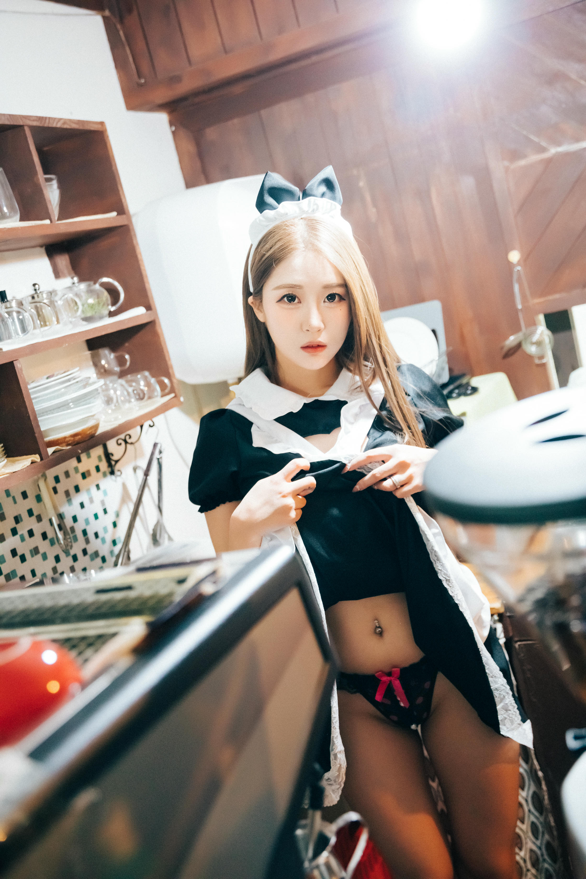 Bomi (보미) NO.068 Loozy Bomi (보미) Maid Cafe (+S.Ver) [174P 3.23GB]_第1集