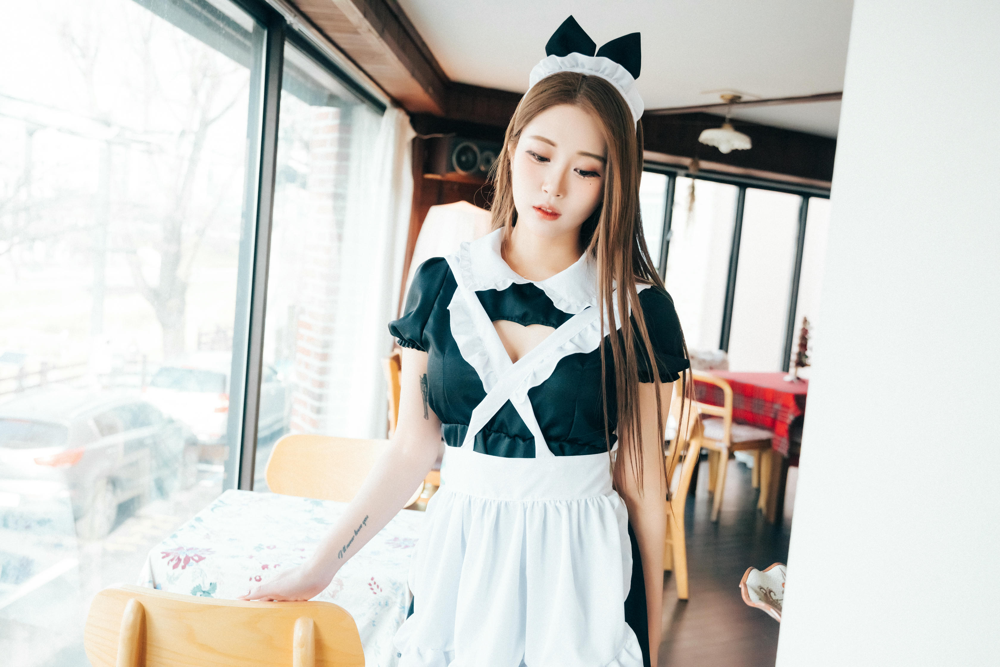 Bomi (보미) NO.068 Loozy Bomi (보미) Maid Cafe (+S.Ver) [174P 3.23GB]_第2集