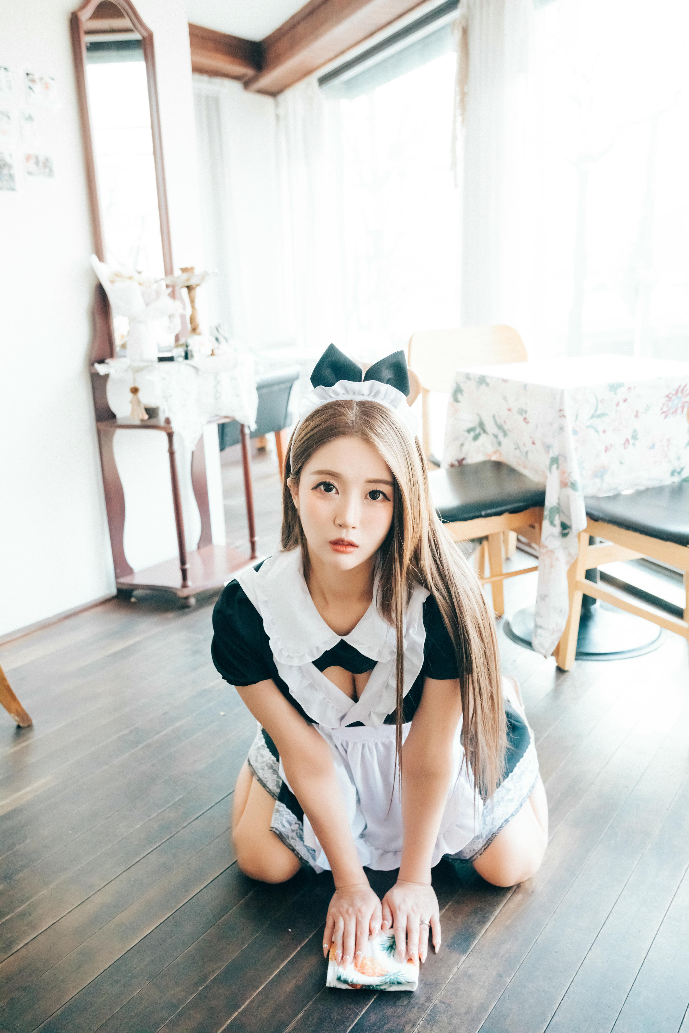 Bomi (보미) NO.068 Loozy Bomi (보미) Maid Cafe (+S.Ver) [174P 3.23GB]_第1集