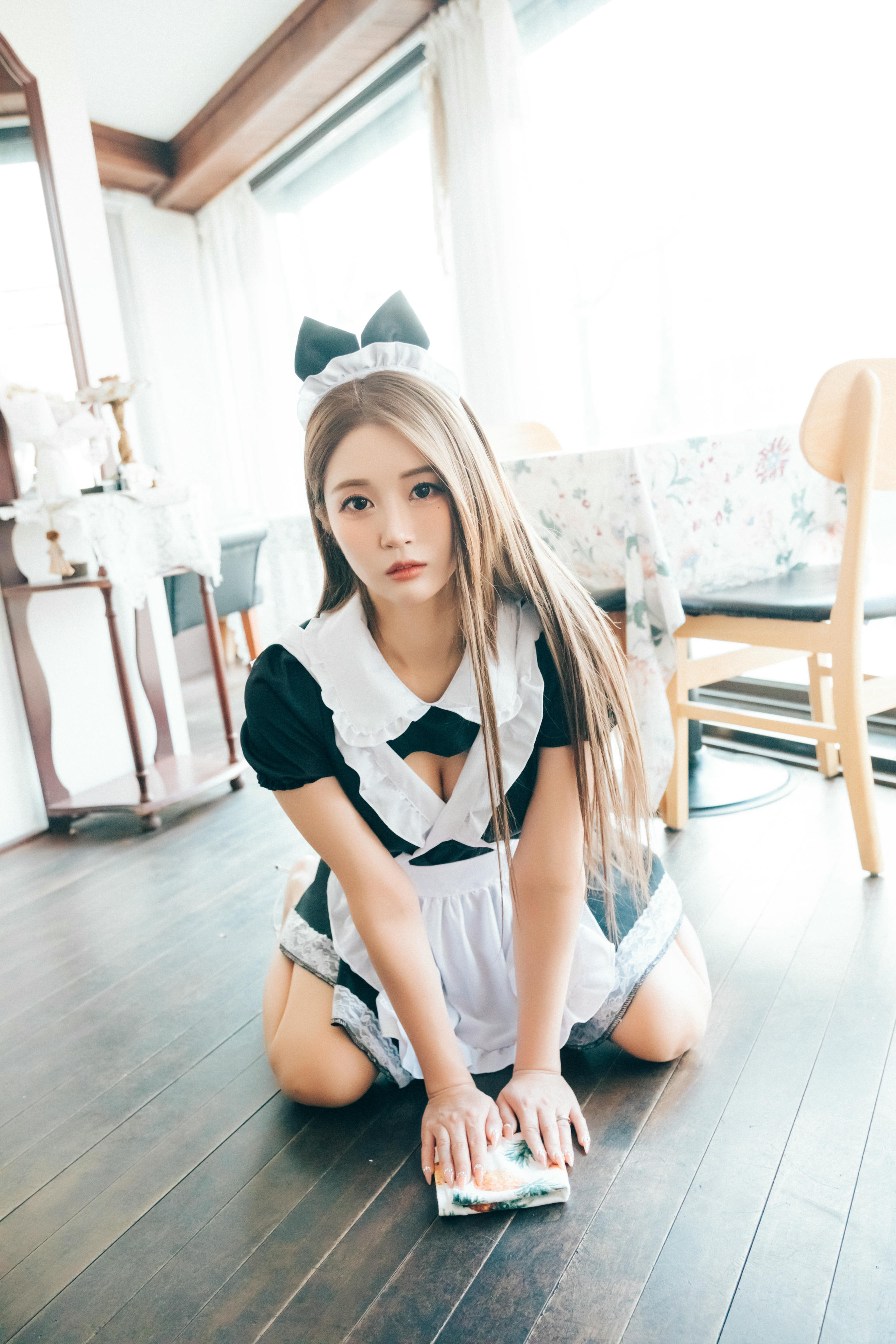 Bomi (보미) NO.068 Loozy Bomi (보미) Maid Cafe (+S.Ver) [174P 3.23GB]_第1集