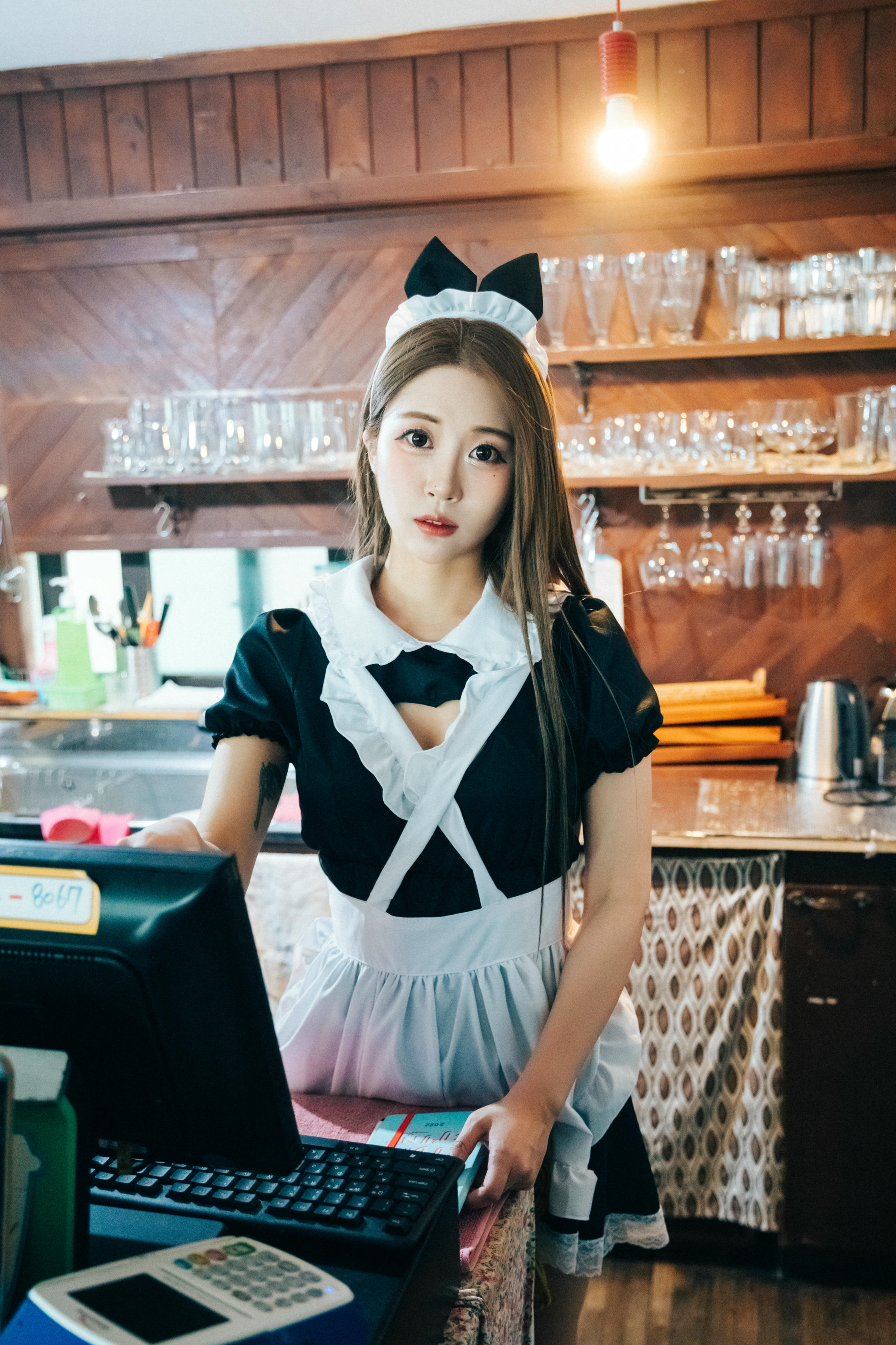 Bomi (보미) NO.068 Loozy Bomi (보미) Maid Cafe (+S.Ver) [174P 3.23GB]_第3集