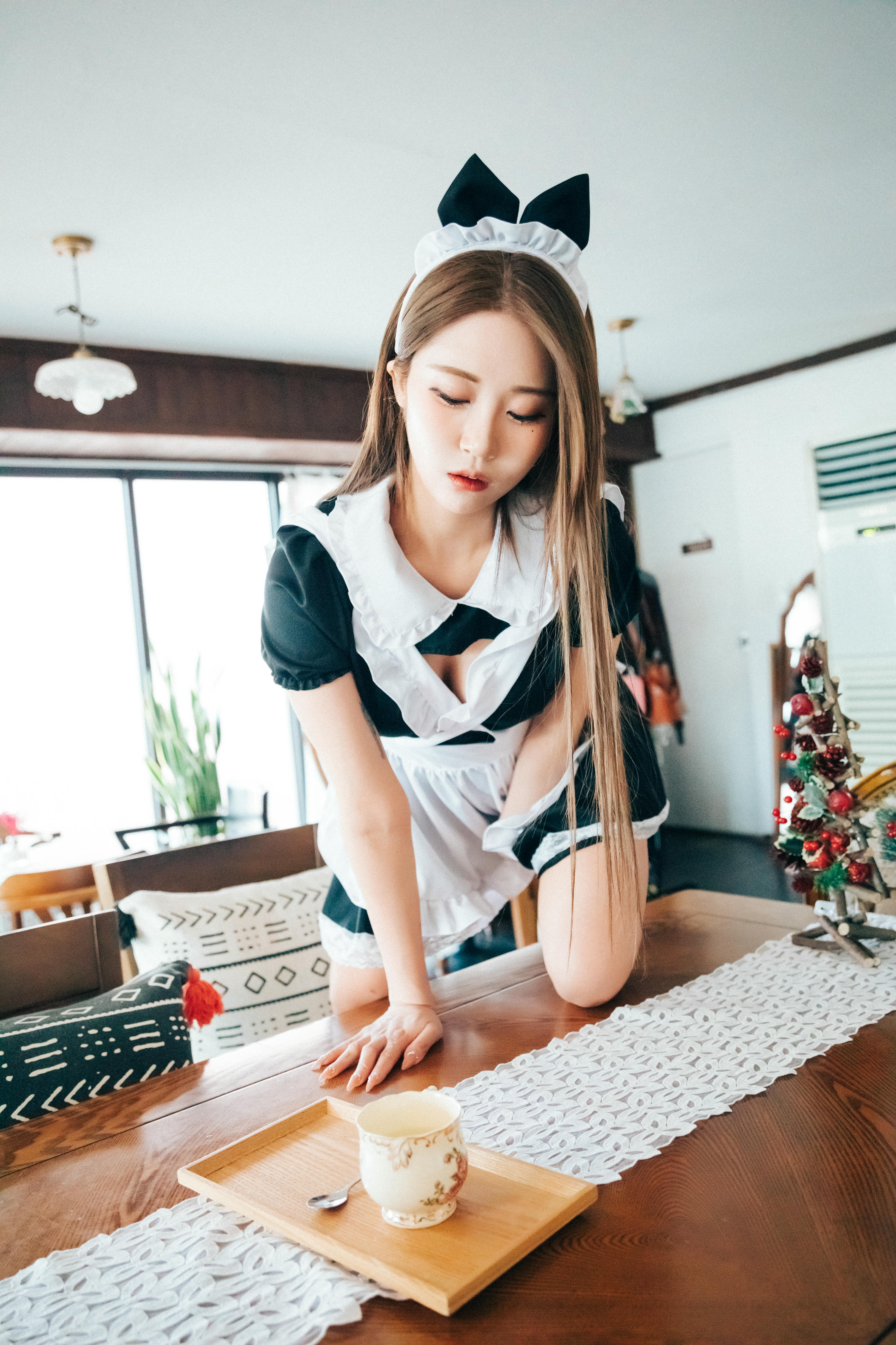 Bomi (보미) NO.068 Loozy Bomi (보미) Maid Cafe (+S.Ver) [174P 3.23GB]_第3集