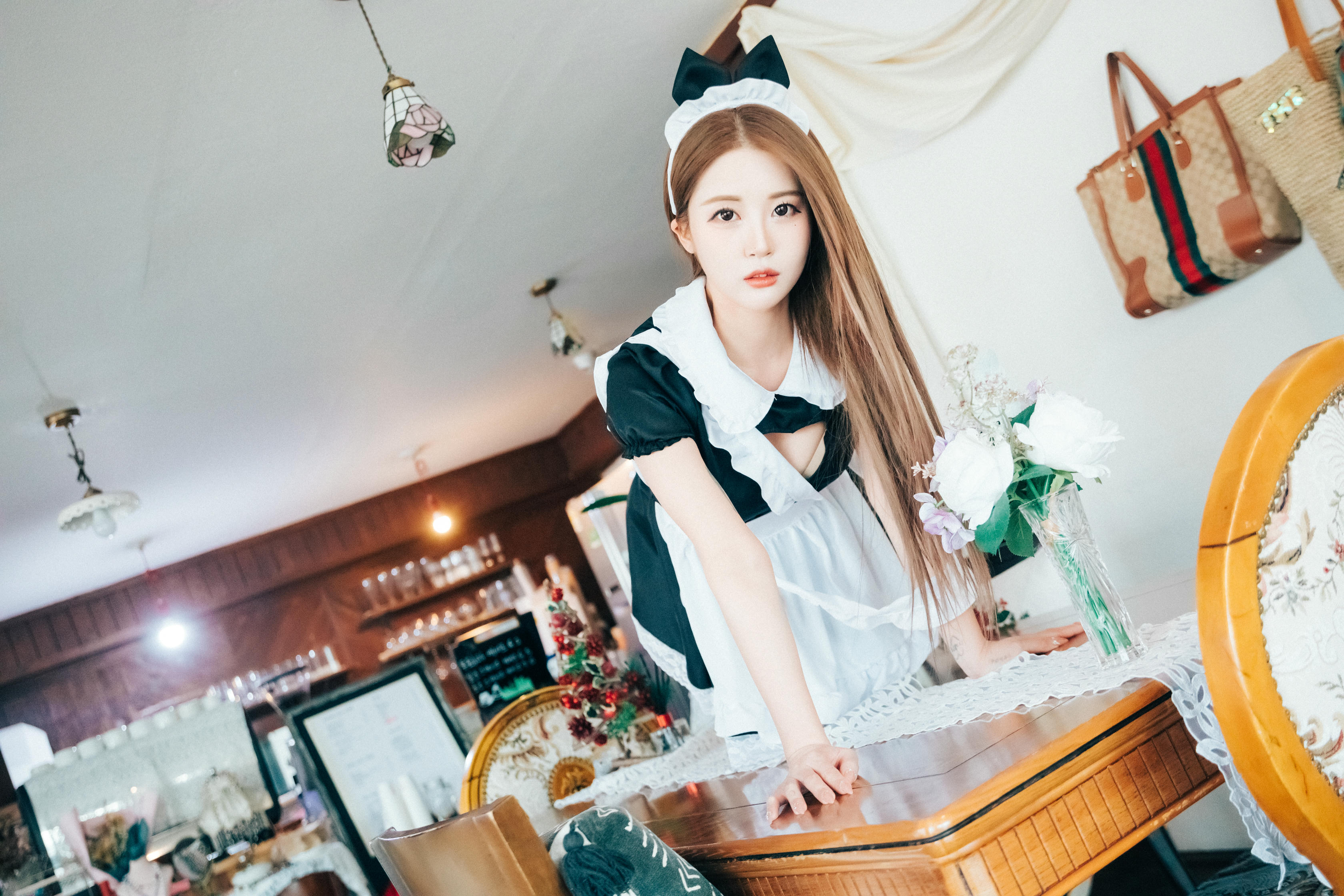 Bomi (보미) NO.068 Loozy Bomi (보미) Maid Cafe (+S.Ver) [174P 3.23GB]_第4集