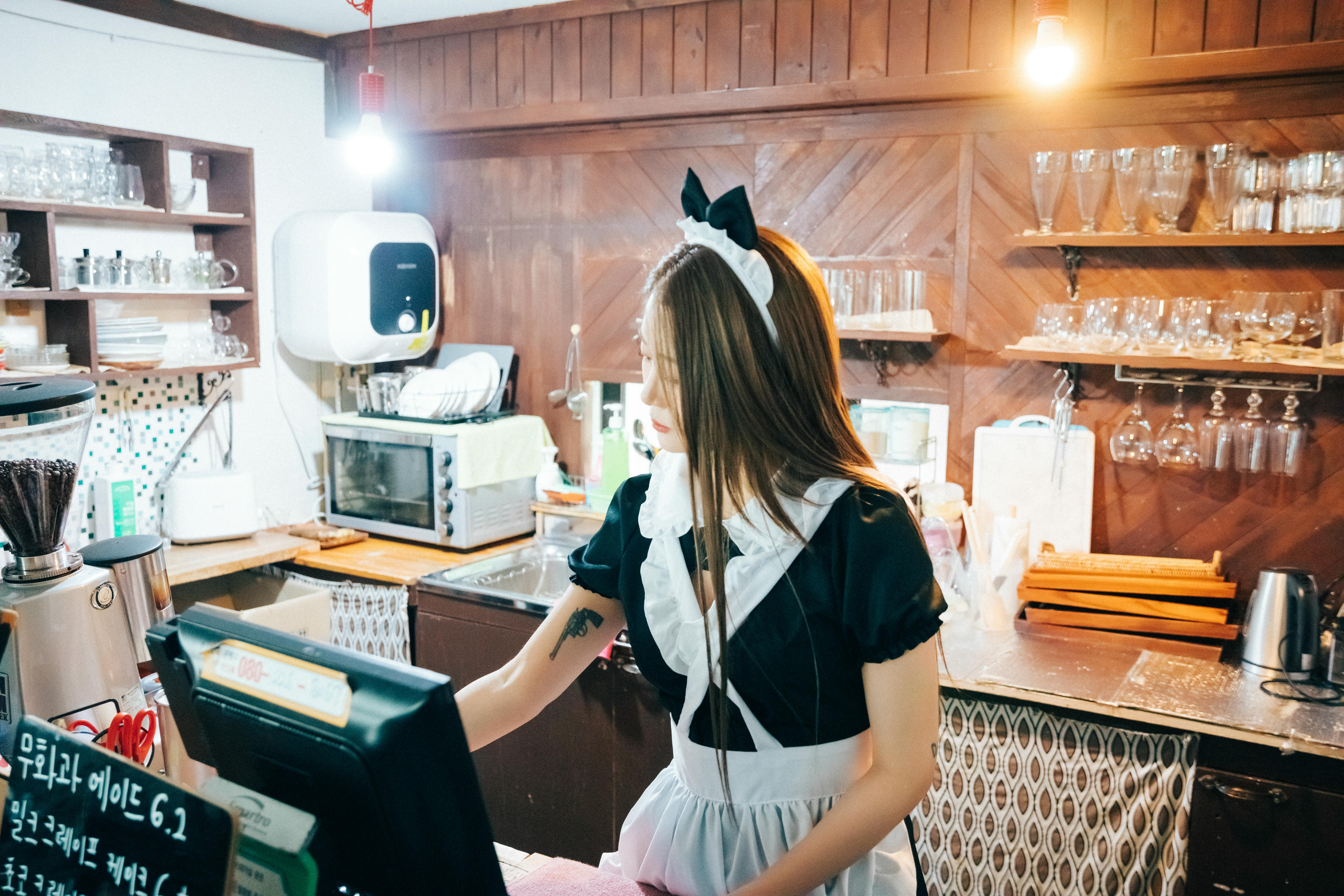 Bomi (보미) NO.068 Loozy Bomi (보미) Maid Cafe (+S.Ver) [174P 3.23GB]_第4集
