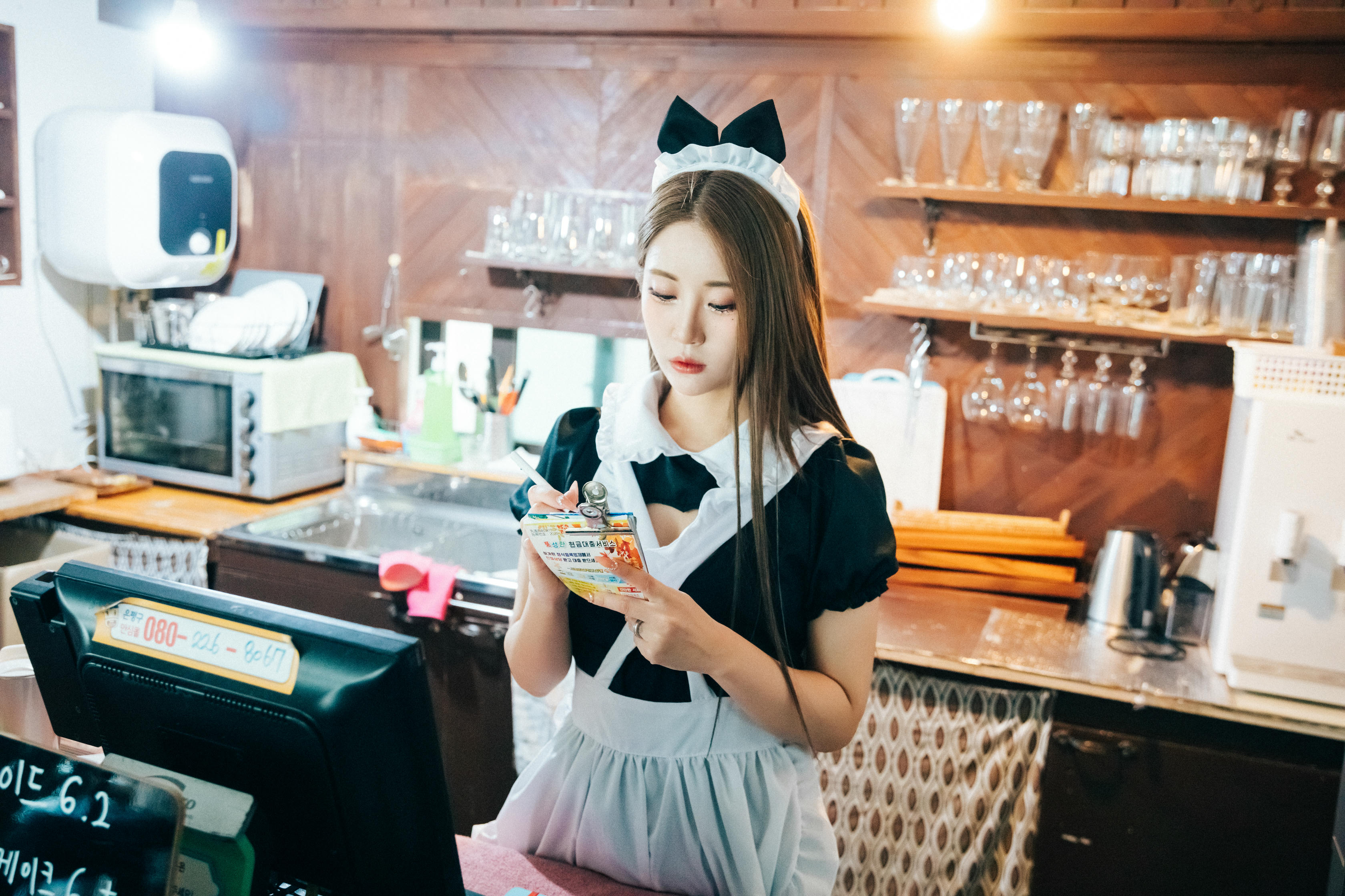 Bomi (보미) NO.068 Loozy Bomi (보미) Maid Cafe (+S.Ver) [174P 3.23GB]_第5集