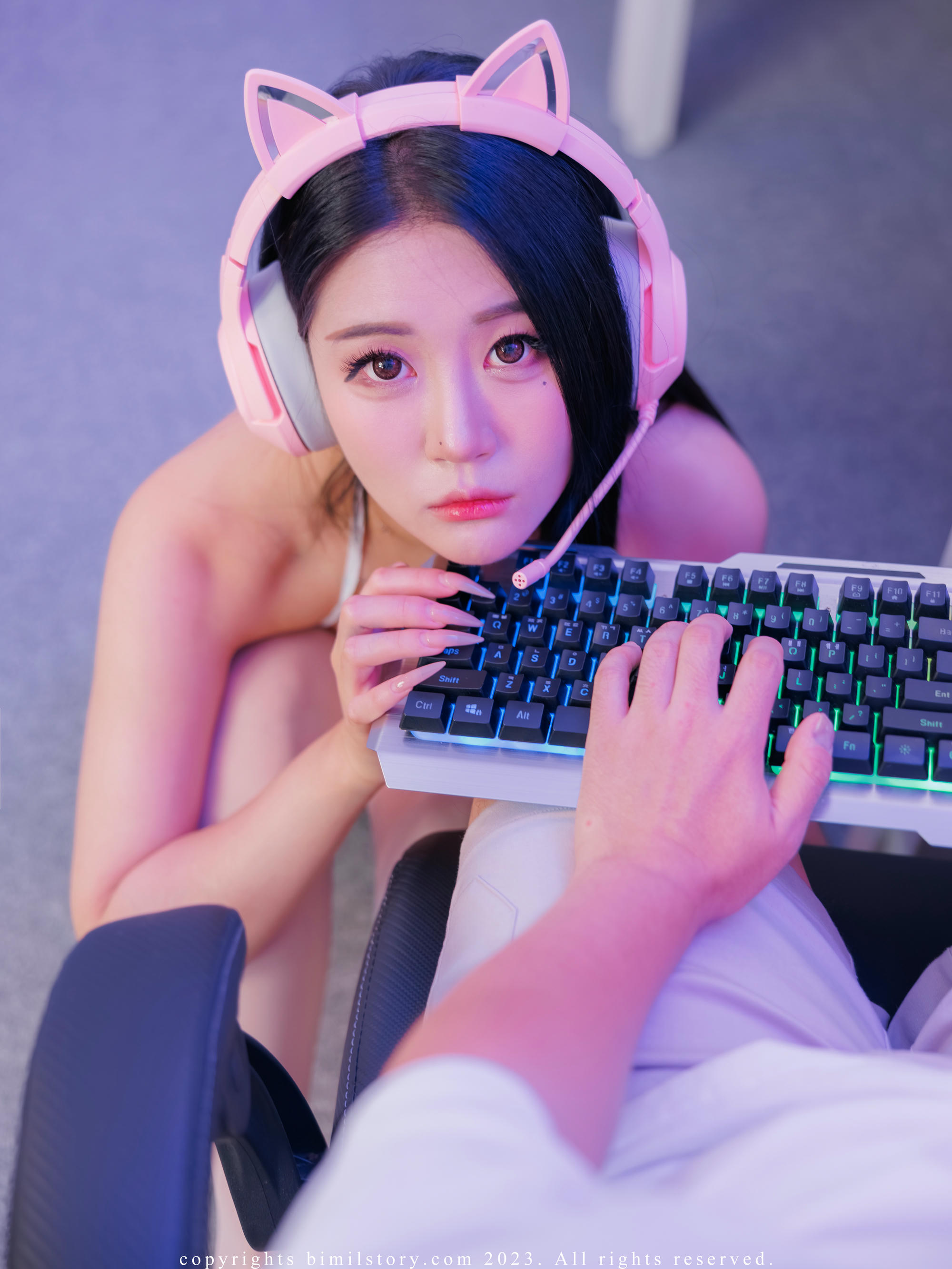 Bomi (보미) NO.097 Bimilstory Vol.34 Gameroom boyfriend interrupting operation [112P+3V／5.69GB]_第3集