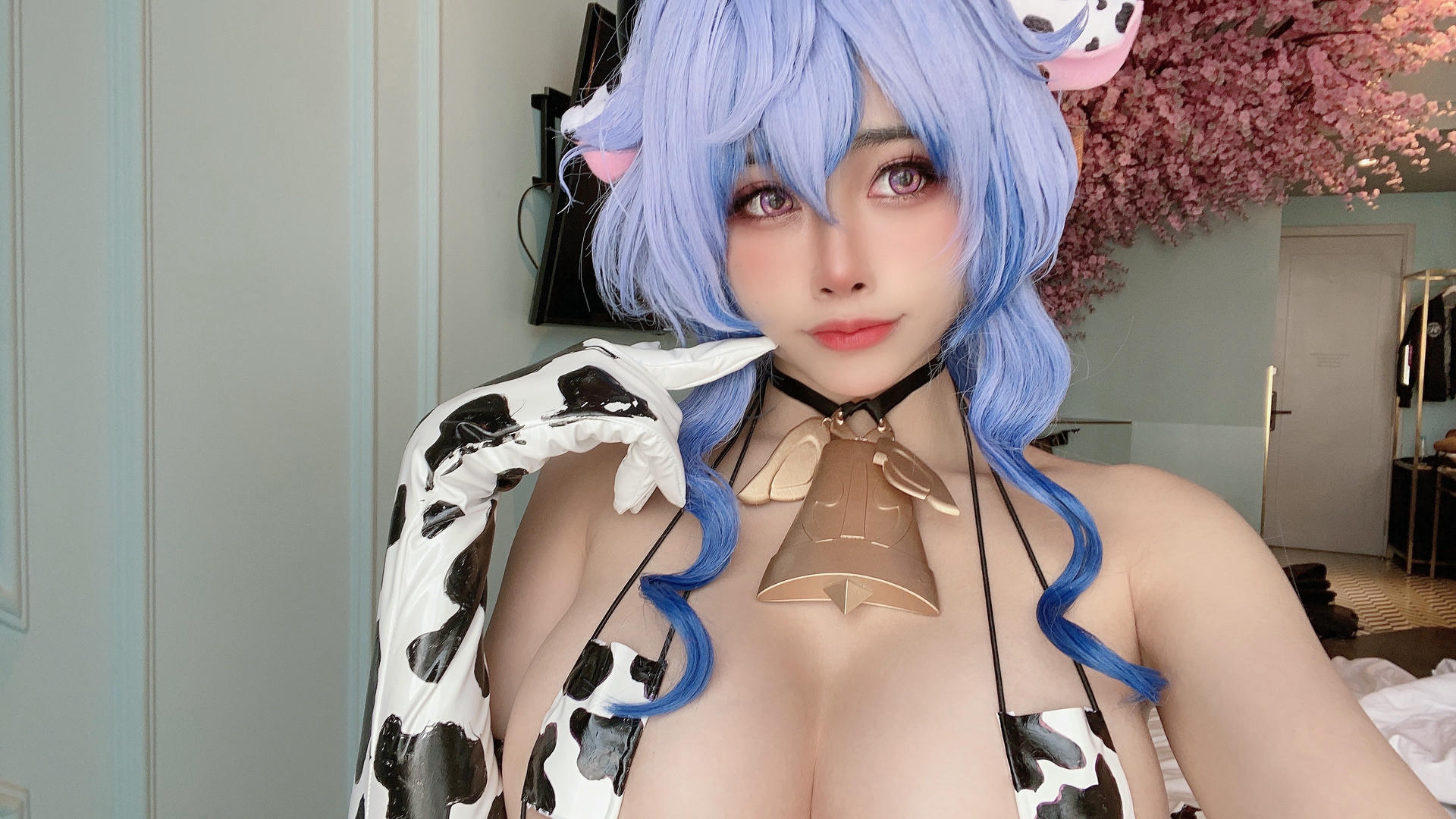 日本coser-Byoru NO.008 原神 甘雨 [50P12V-663MB]-Ganyu phoneset_第1集