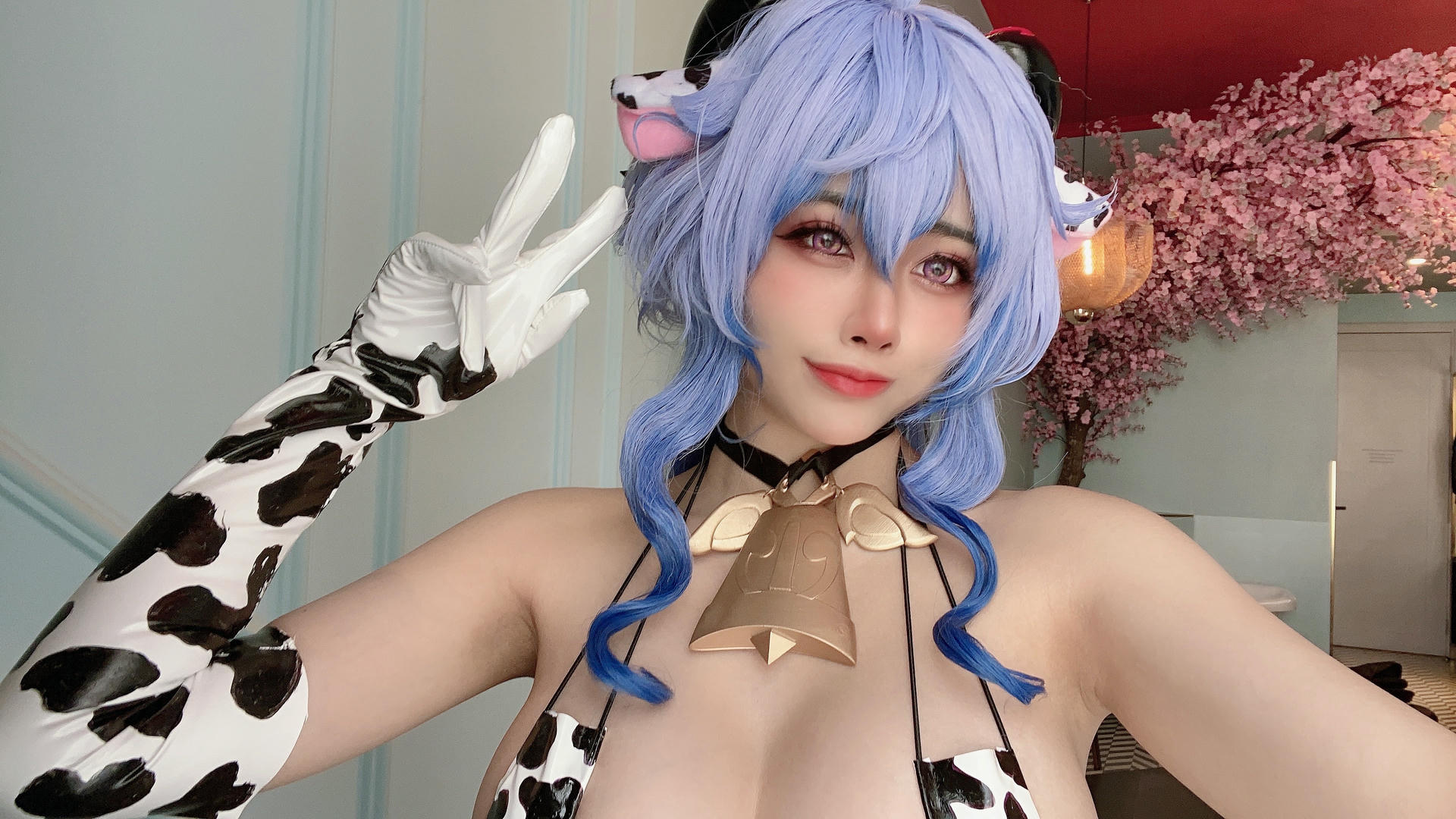 日本coser-Byoru NO.008 原神 甘雨 [50P12V-663MB]-Ganyu phoneset_第1集