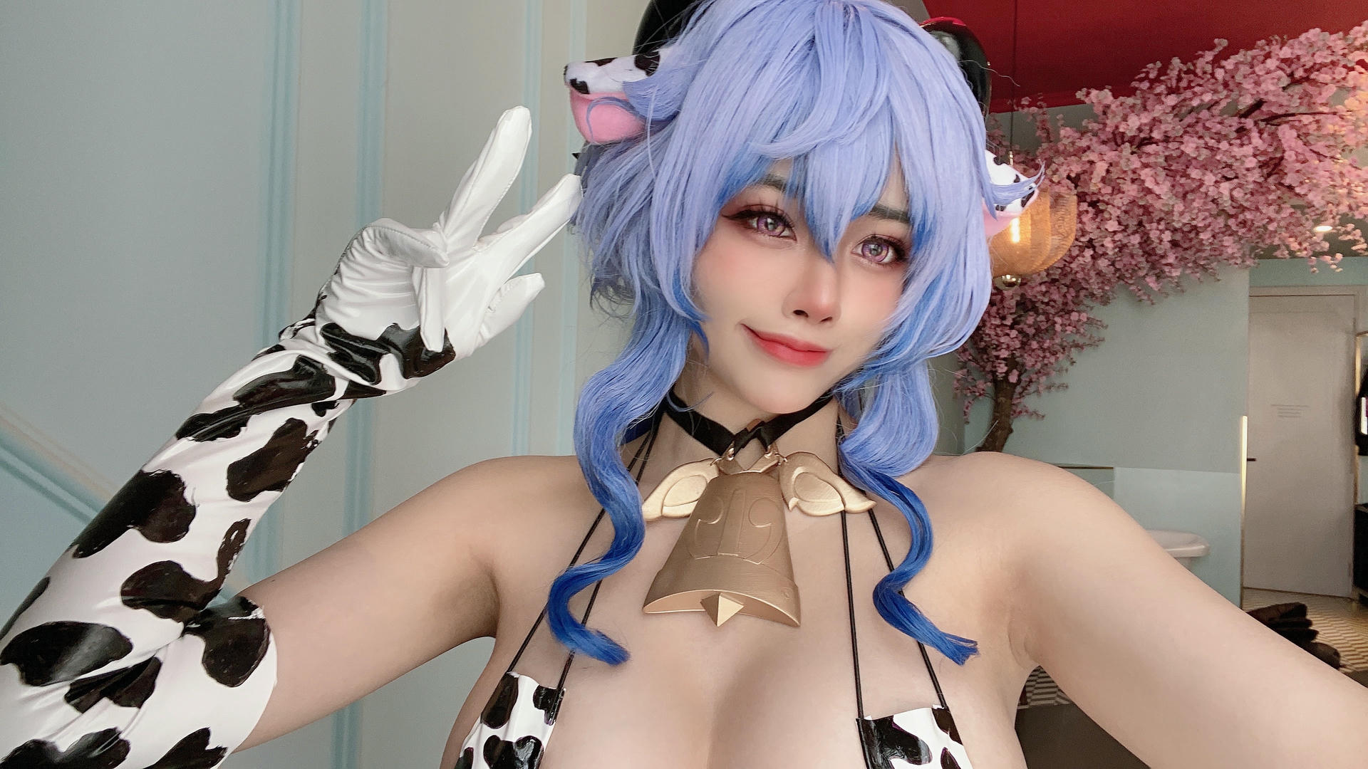 日本coser-Byoru NO.008 原神 甘雨 [50P12V-663MB]-Ganyu phoneset_第1集