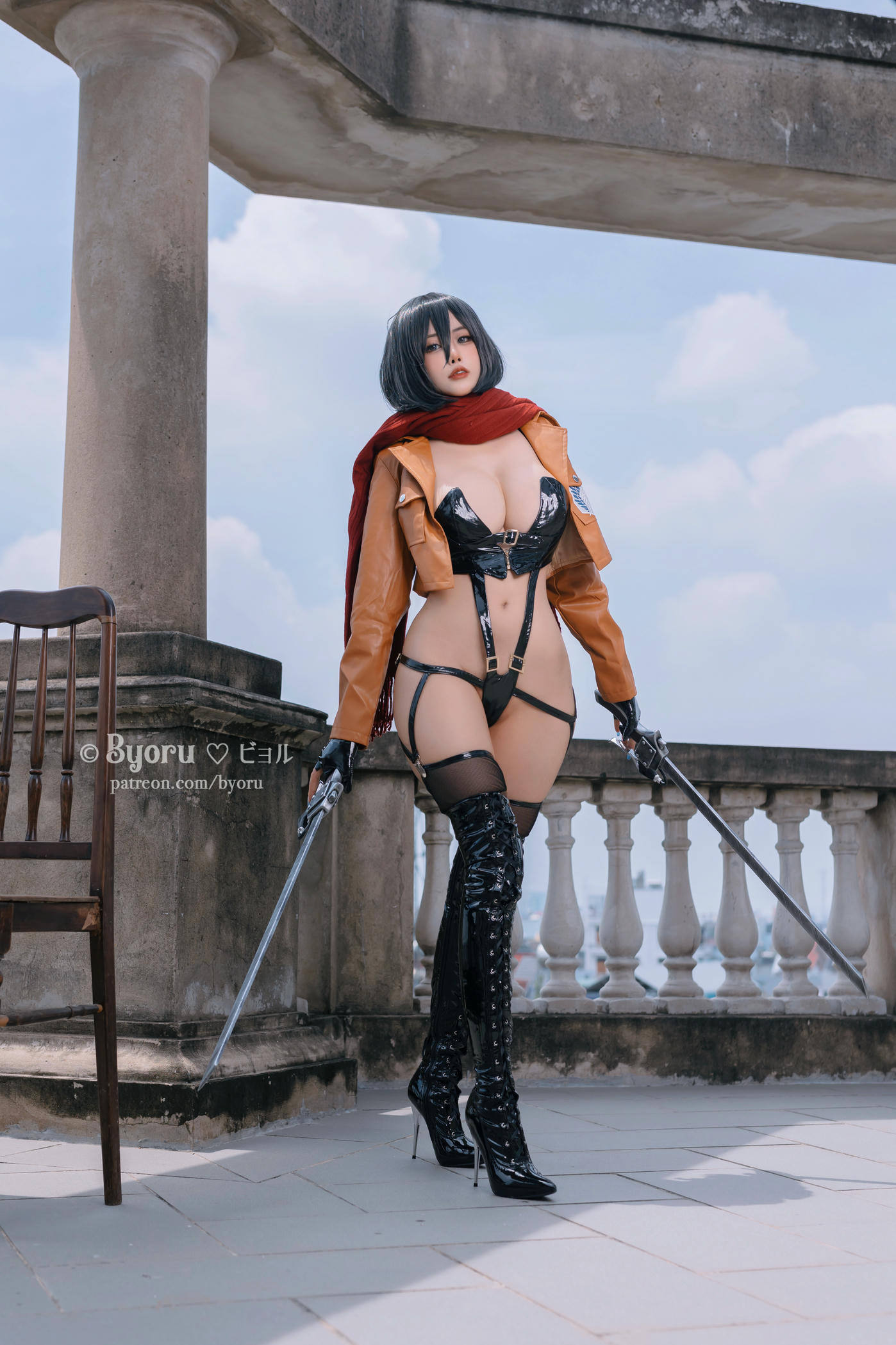 日本coser-Byoru NO.108 Mikasa [30P 188MB]_第1集