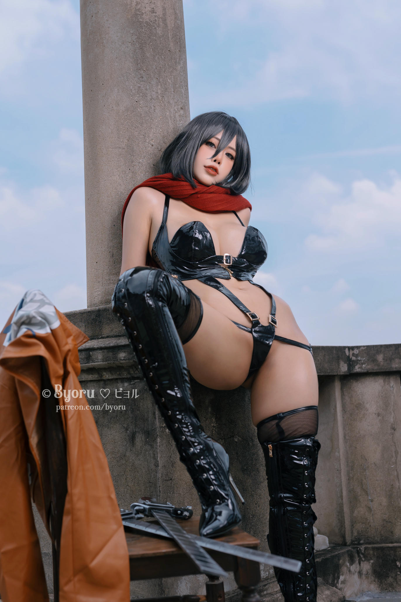 日本coser-Byoru NO.108 Mikasa [30P 188MB]_第1集
