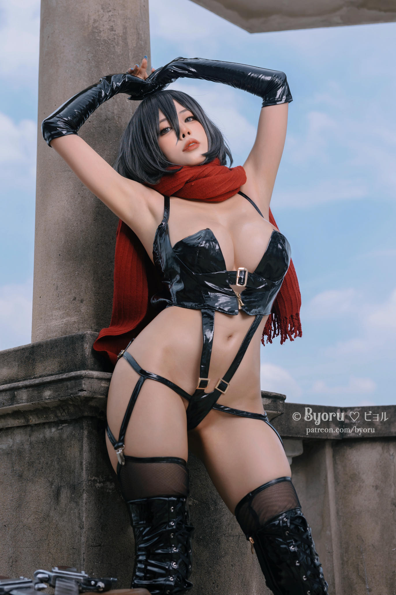 日本coser-Byoru NO.108 Mikasa [30P 188MB]_第1集