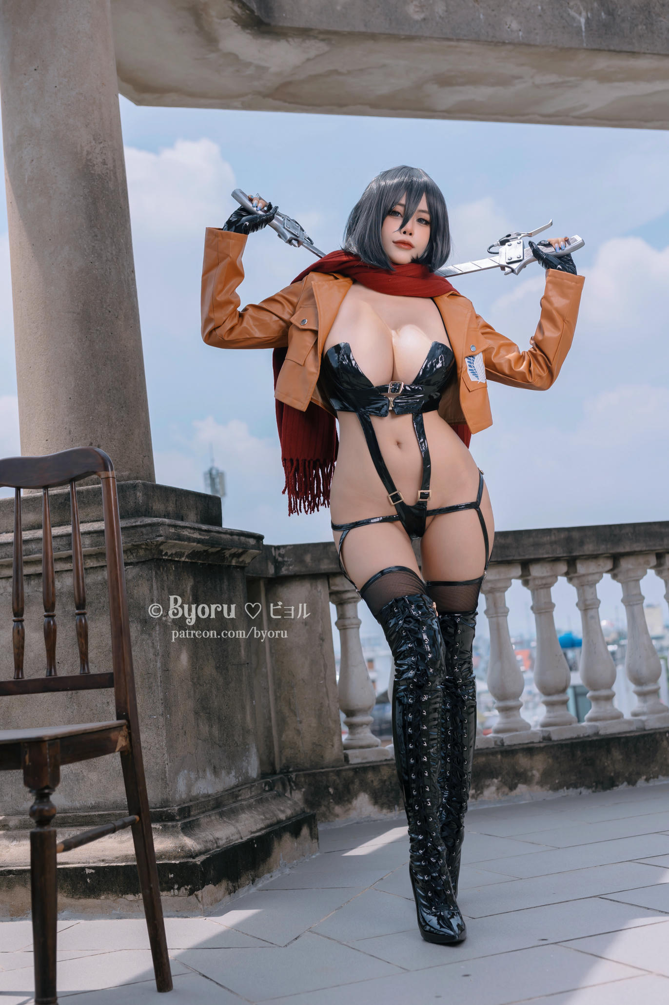 日本coser-Byoru NO.108 Mikasa [30P 188MB]_第1集