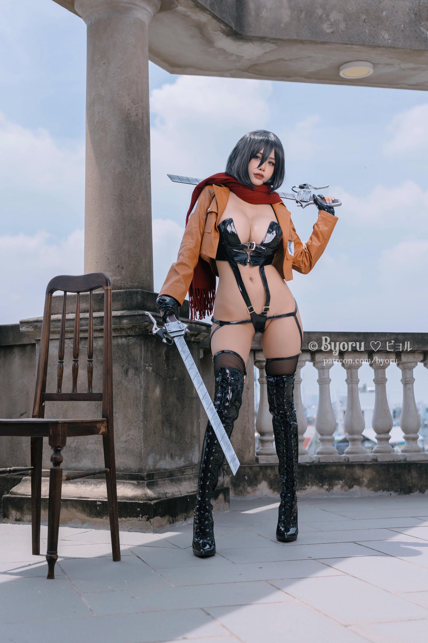 日本coser-Byoru NO.108 Mikasa [30P 188MB]_第1集
