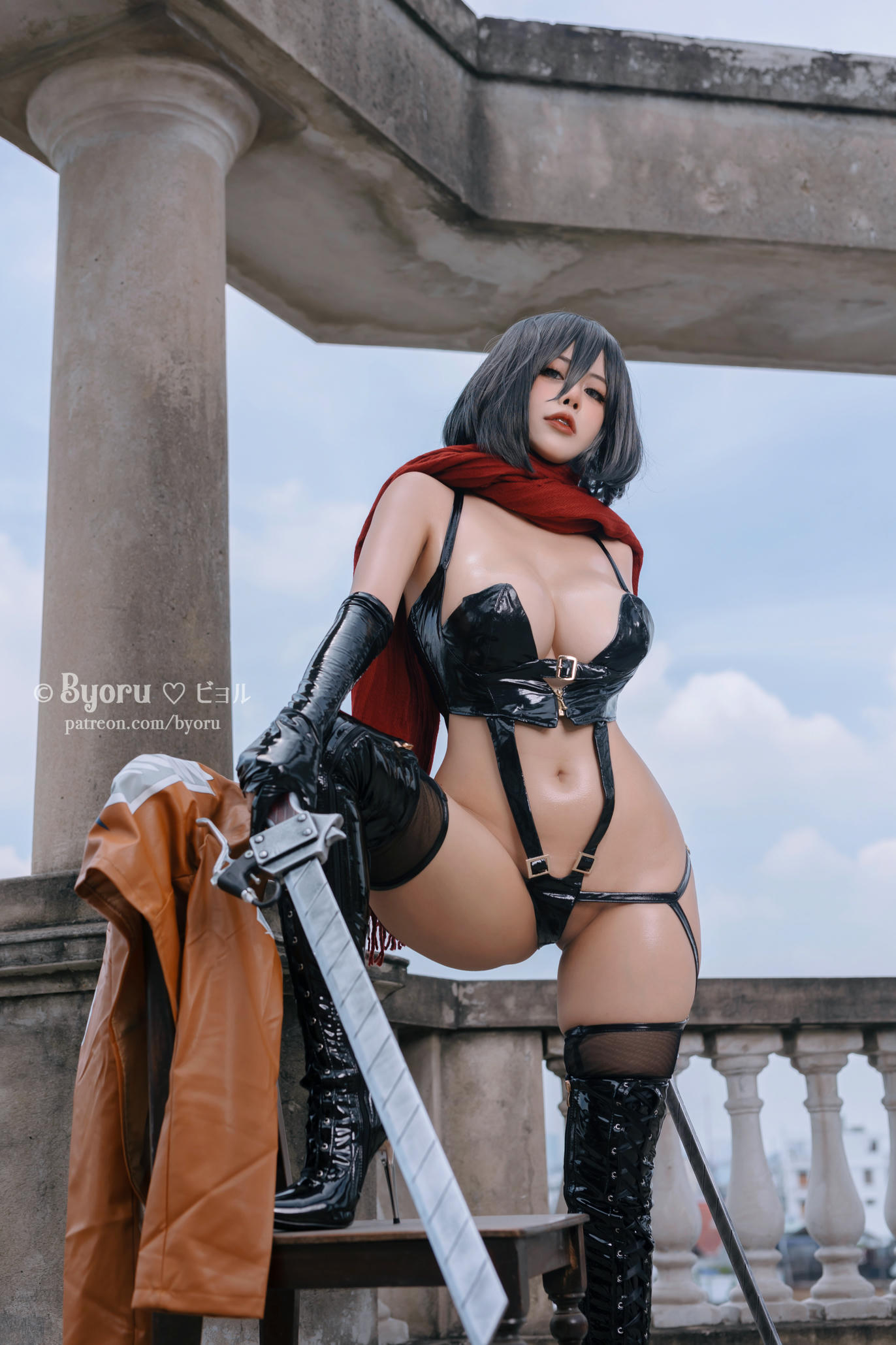 日本coser-Byoru NO.108 Mikasa [30P 188MB]_第1集
