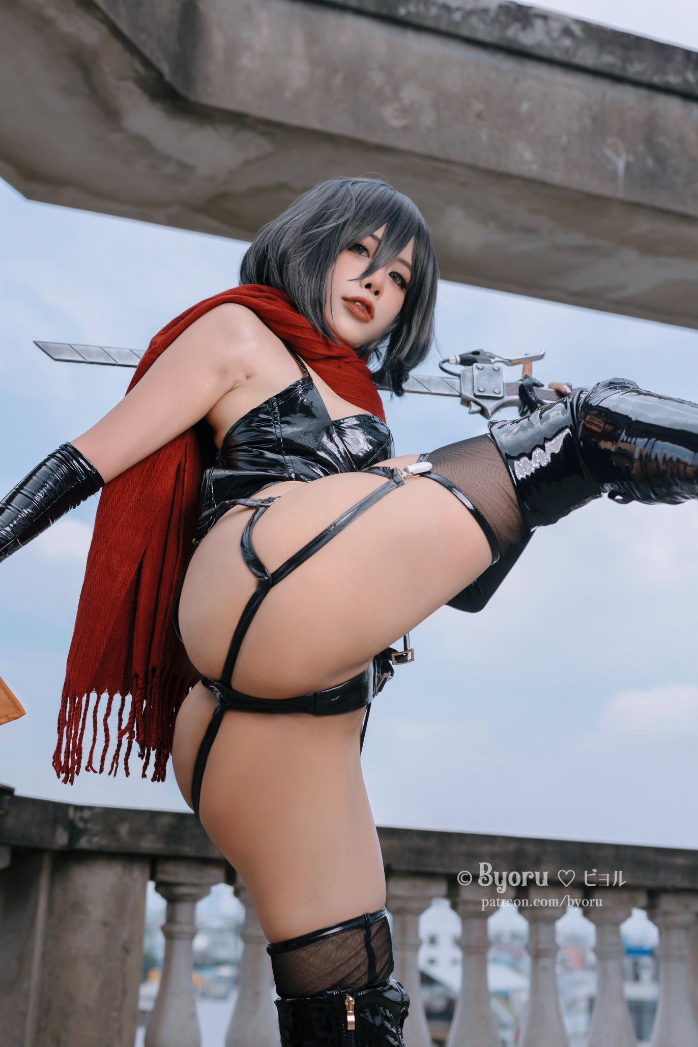 日本coser-Byoru NO.108 Mikasa [30P 188MB]_第1集