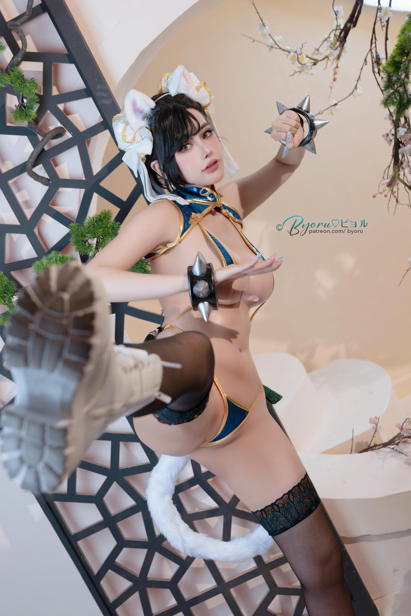 日本coser-Byoru NO.132 Chunli [63P8V-3.29GB]_第2集