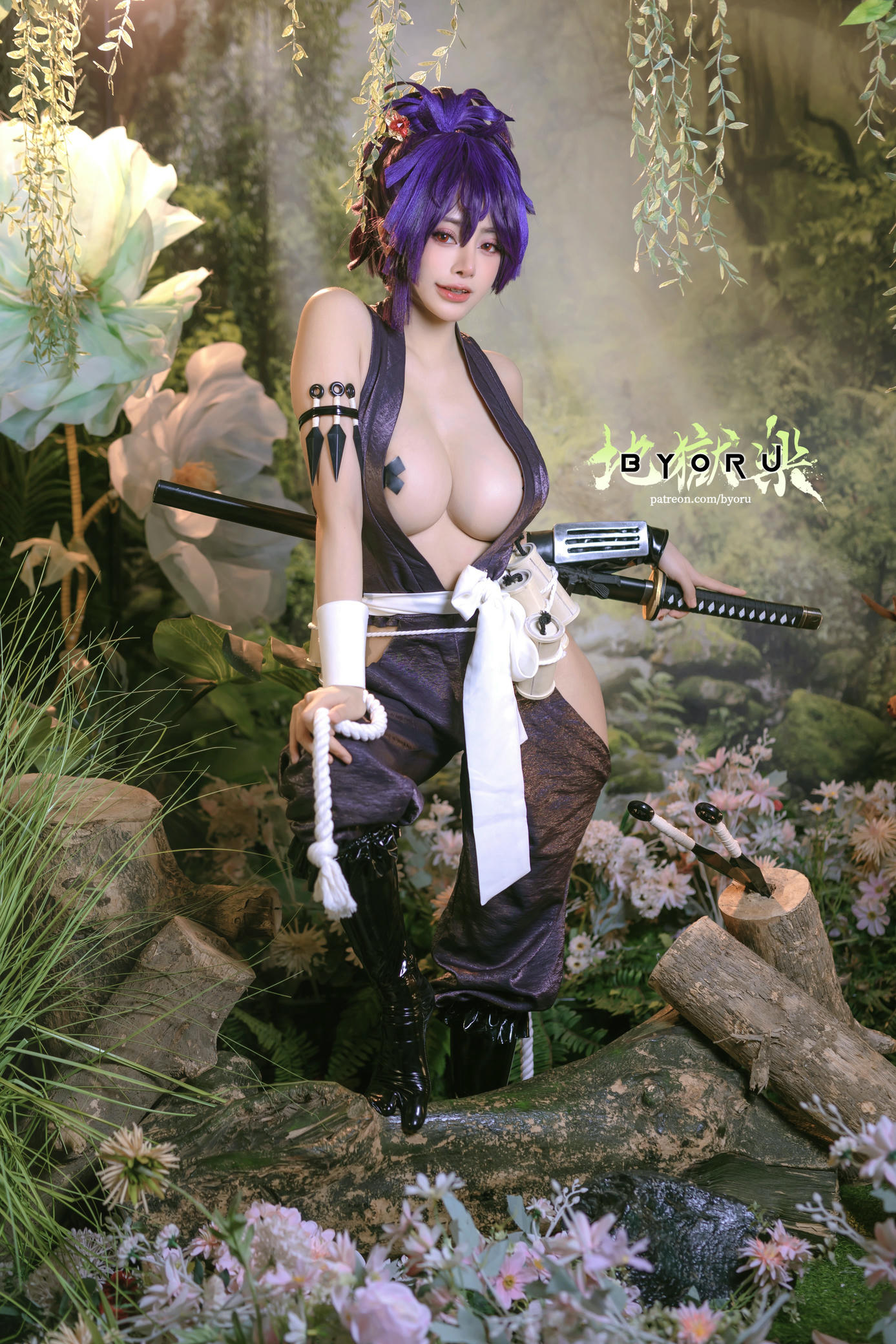 日本coser-Byoru NO.147 地狱乐 Yuzuriha  [68P+10V／741MB]_第1集