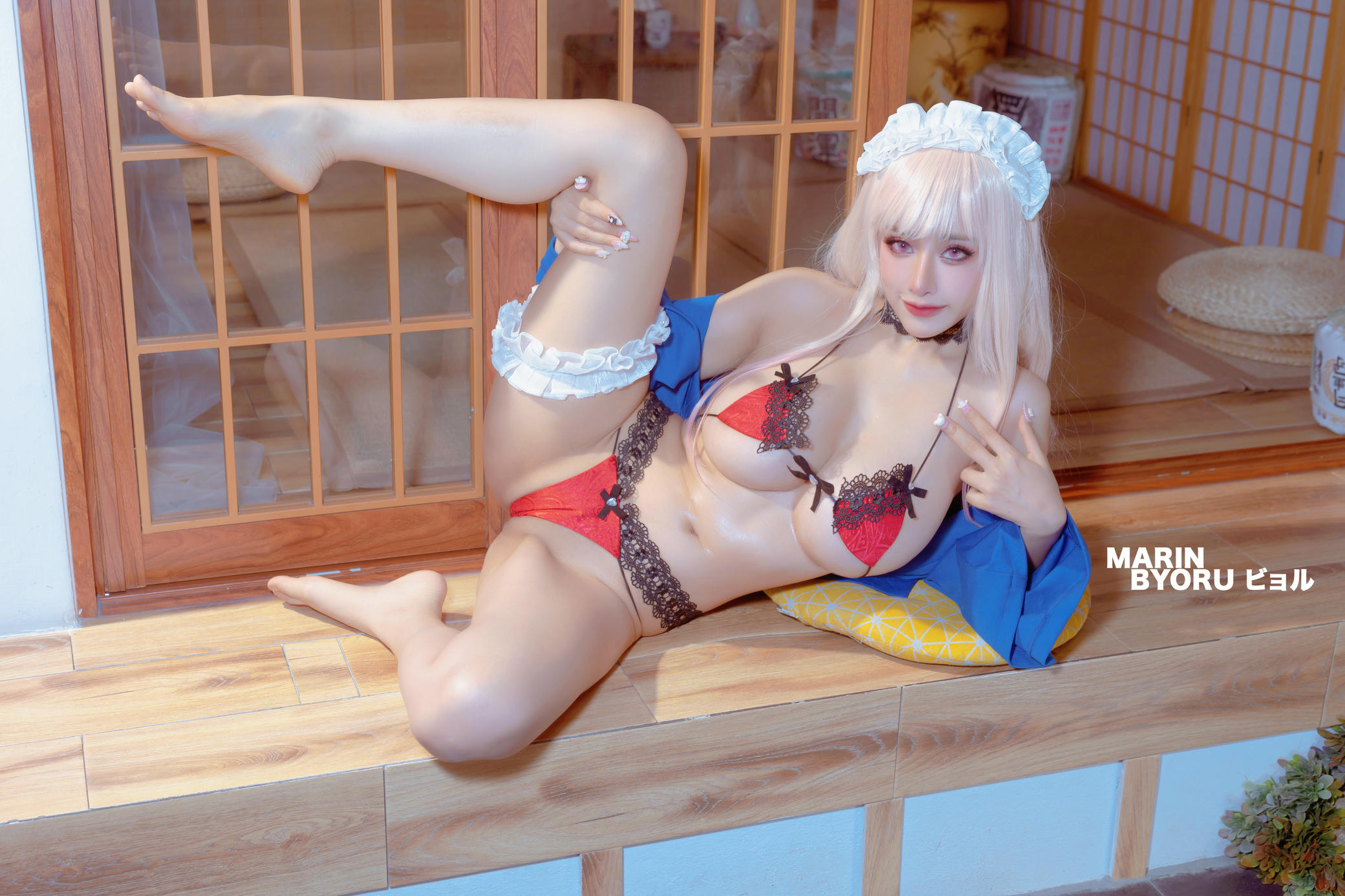 日本coser-Byoru NO.151 Marin Red[42P-8V-1.45G]_第1集