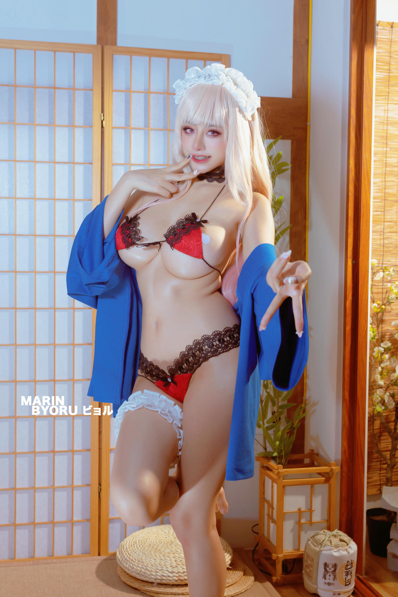 日本coser-Byoru NO.151 Marin Red[42P-8V-1.45G]_第2集