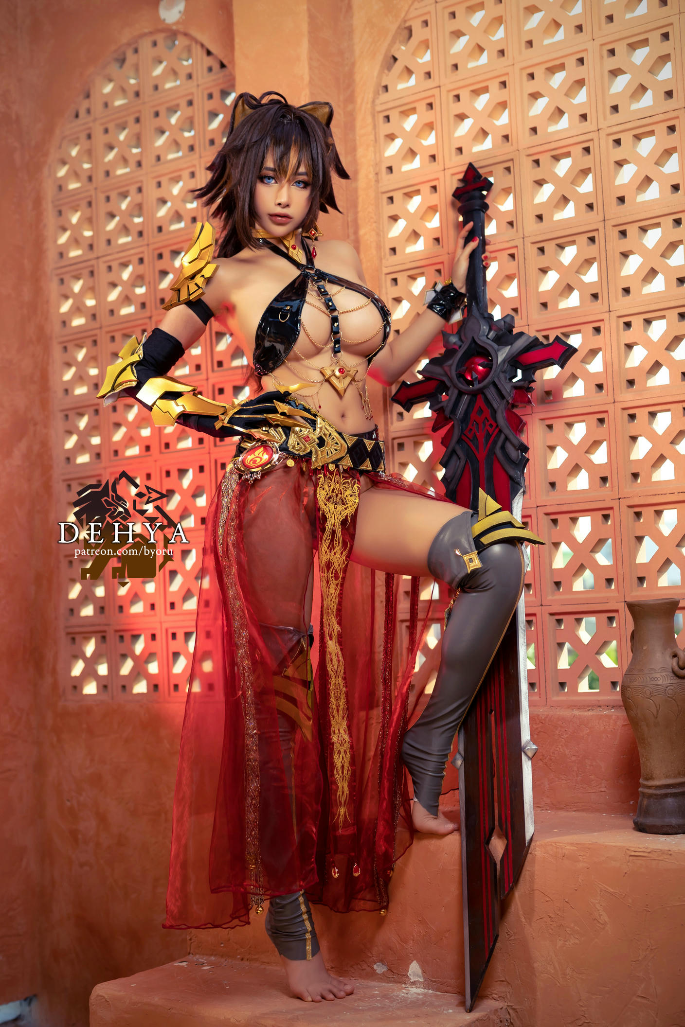 日本coser-Byoru NO.154 Dehya[34P-272M]_第1集