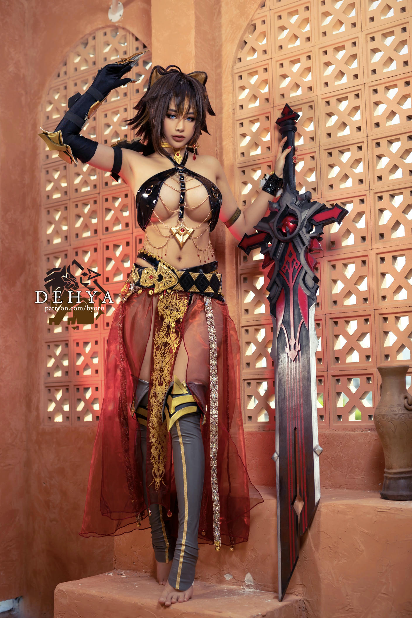 日本coser-Byoru NO.154 Dehya[34P-272M]_第1集