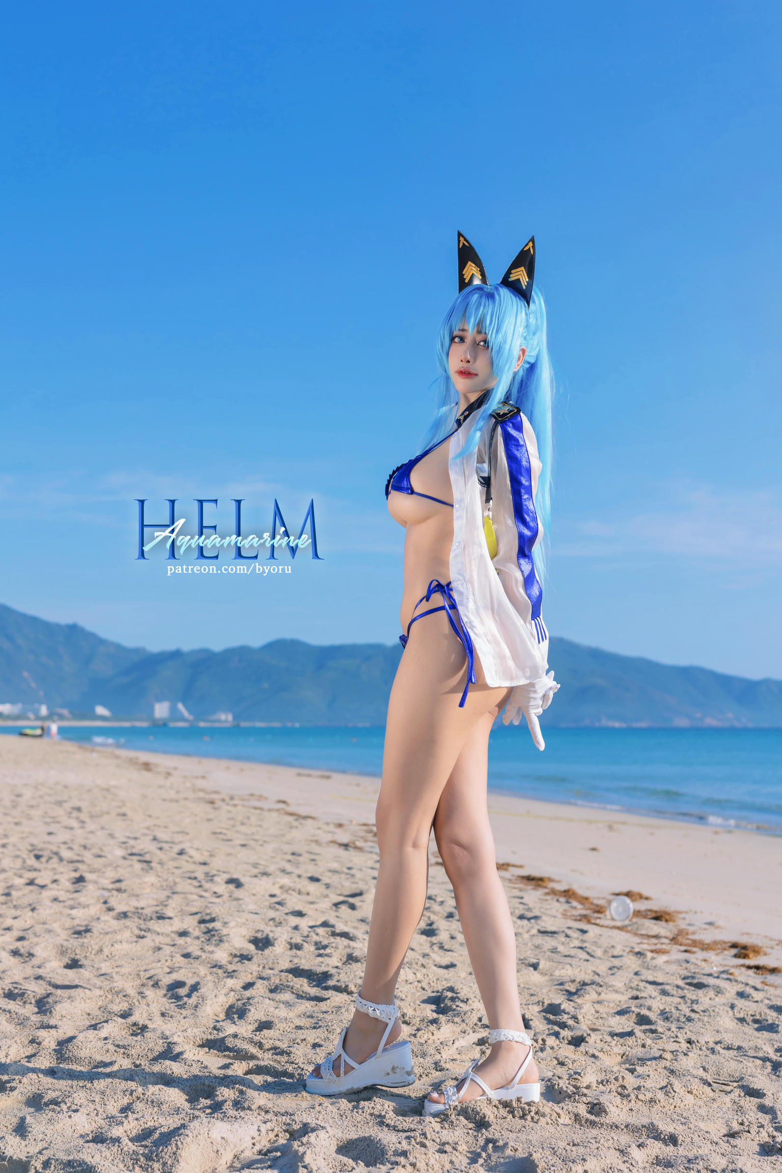 日本coser-Byoru NO.181 Helm Aquamarine FULL [58P／375MB]_第1集