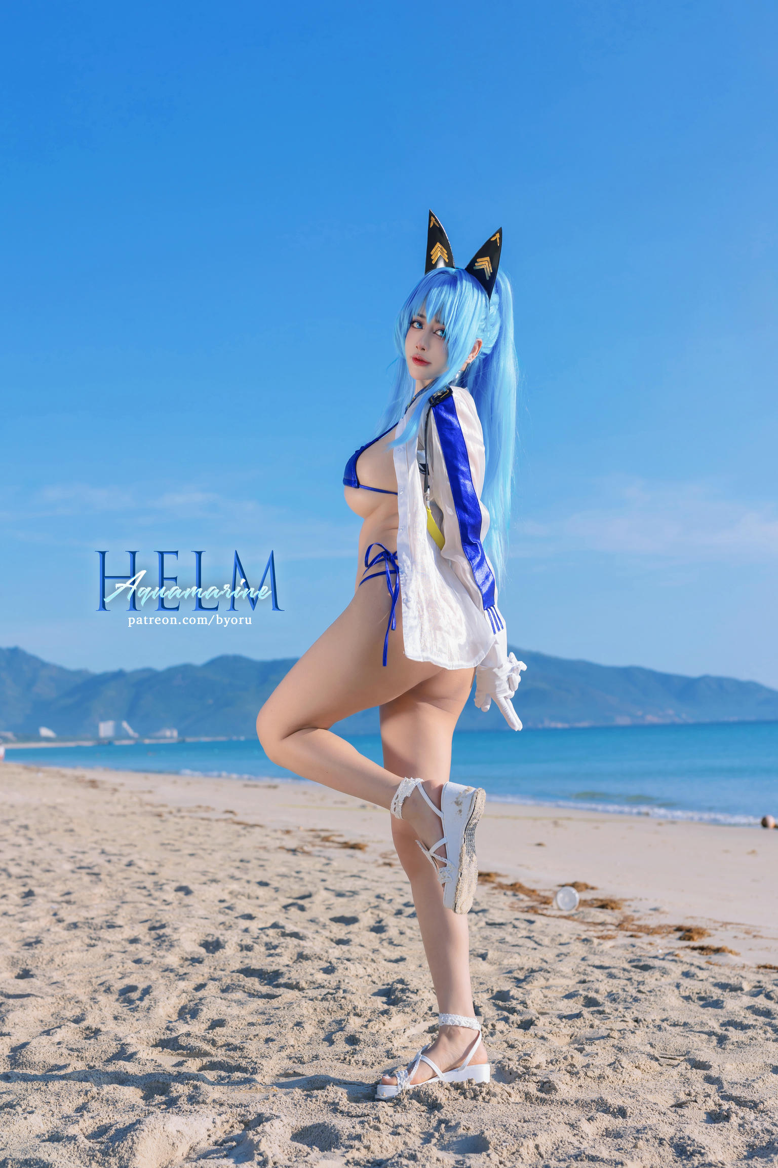 日本coser-Byoru NO.181 Helm Aquamarine FULL [58P／375MB]_第1集