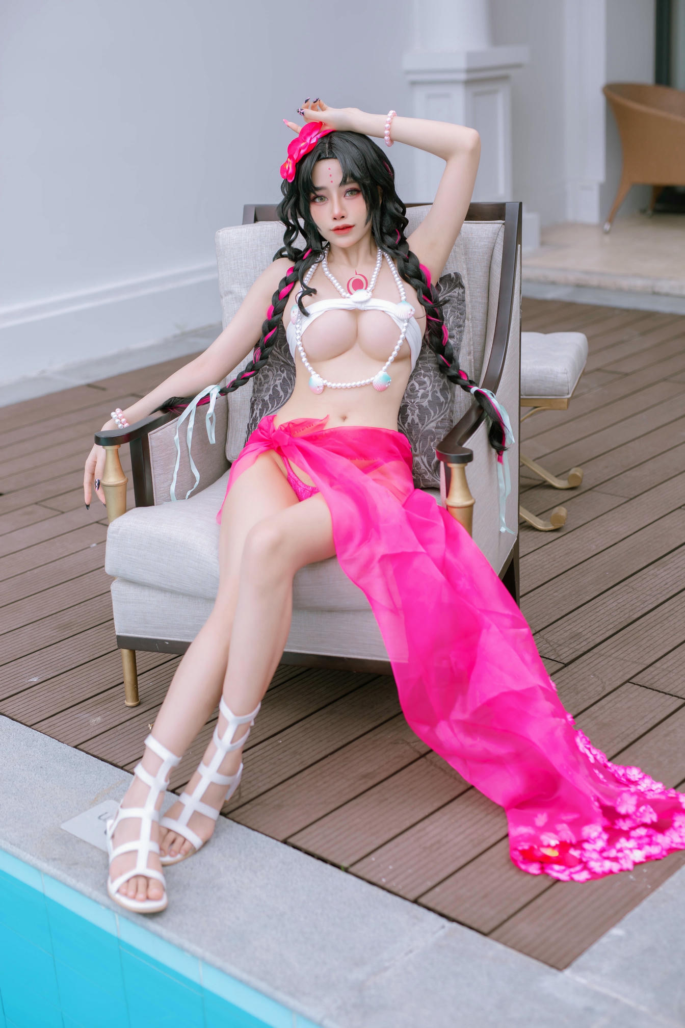 日本coser-Byoru NO.018 Sesshouin Kiara “Summer” [46P8V 460MB]_第1集
