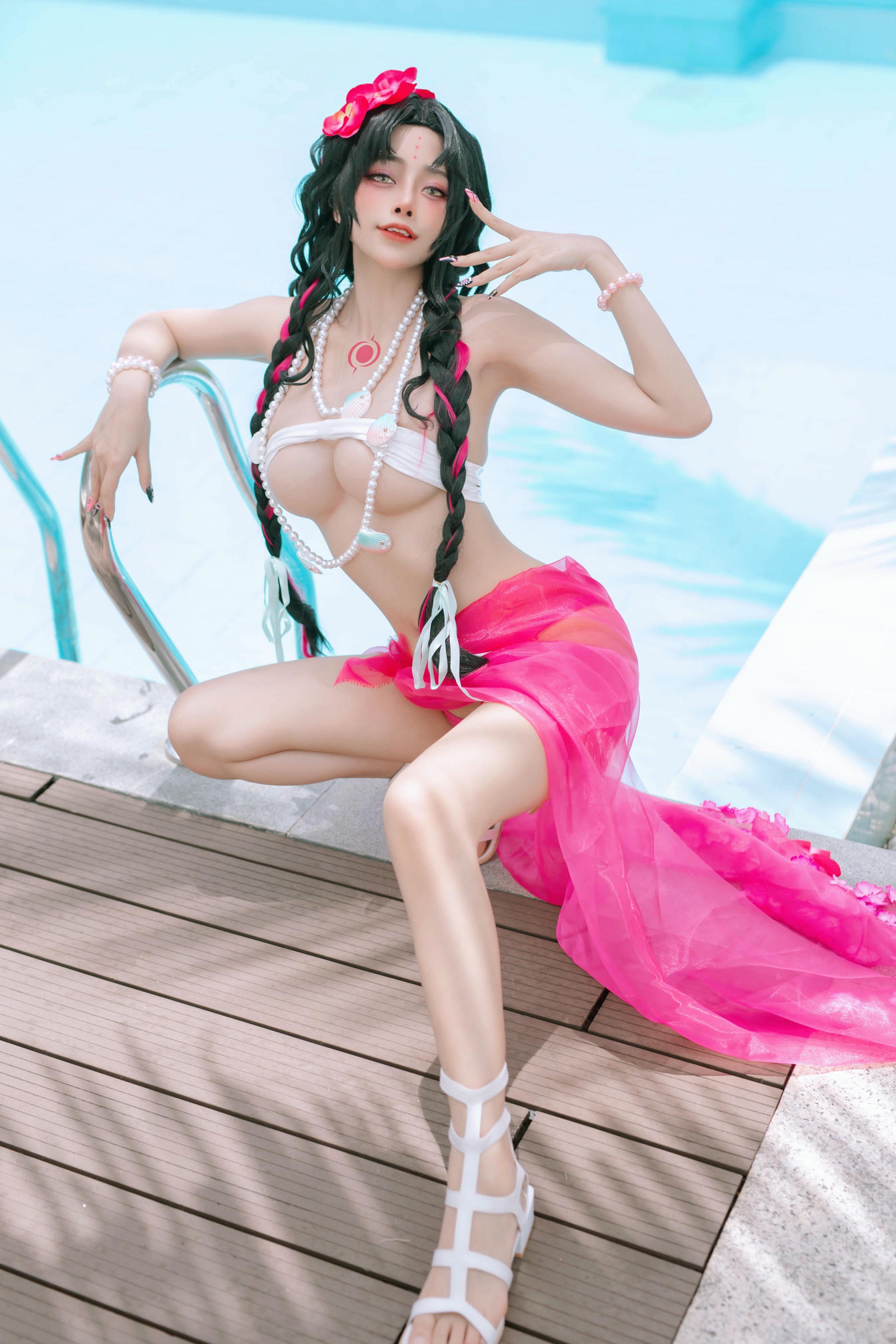 日本coser-Byoru NO.018 Sesshouin Kiara “Summer” [46P8V 460MB]_第1集