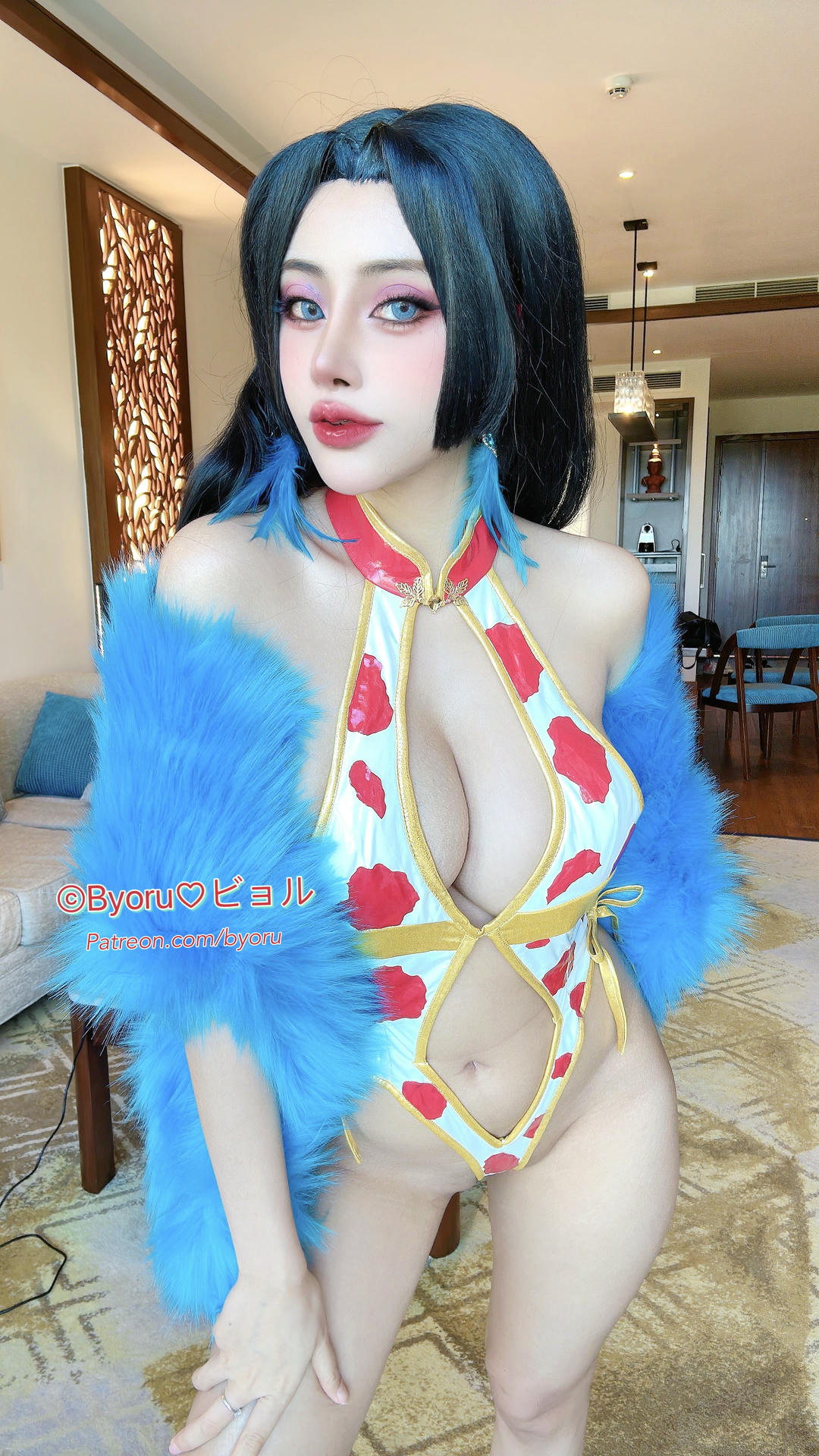 日本coser-Byoru NO.186 Boa Salome swimsuit HD [38P+8V／993MB]_第2集