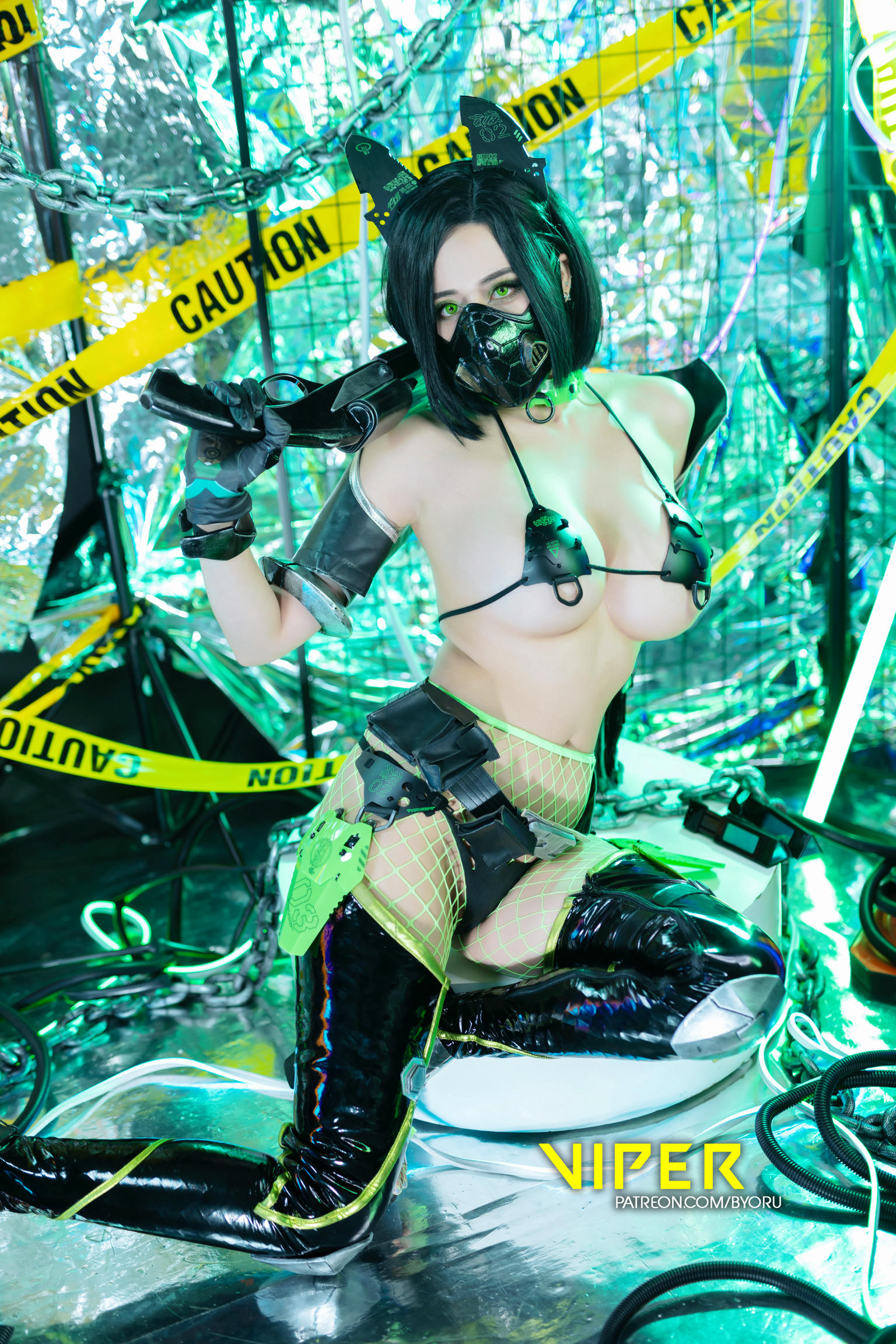日本coser-Byoru NO.191 Viper Valorant HD [47P+5V／1.48GB]_第1集