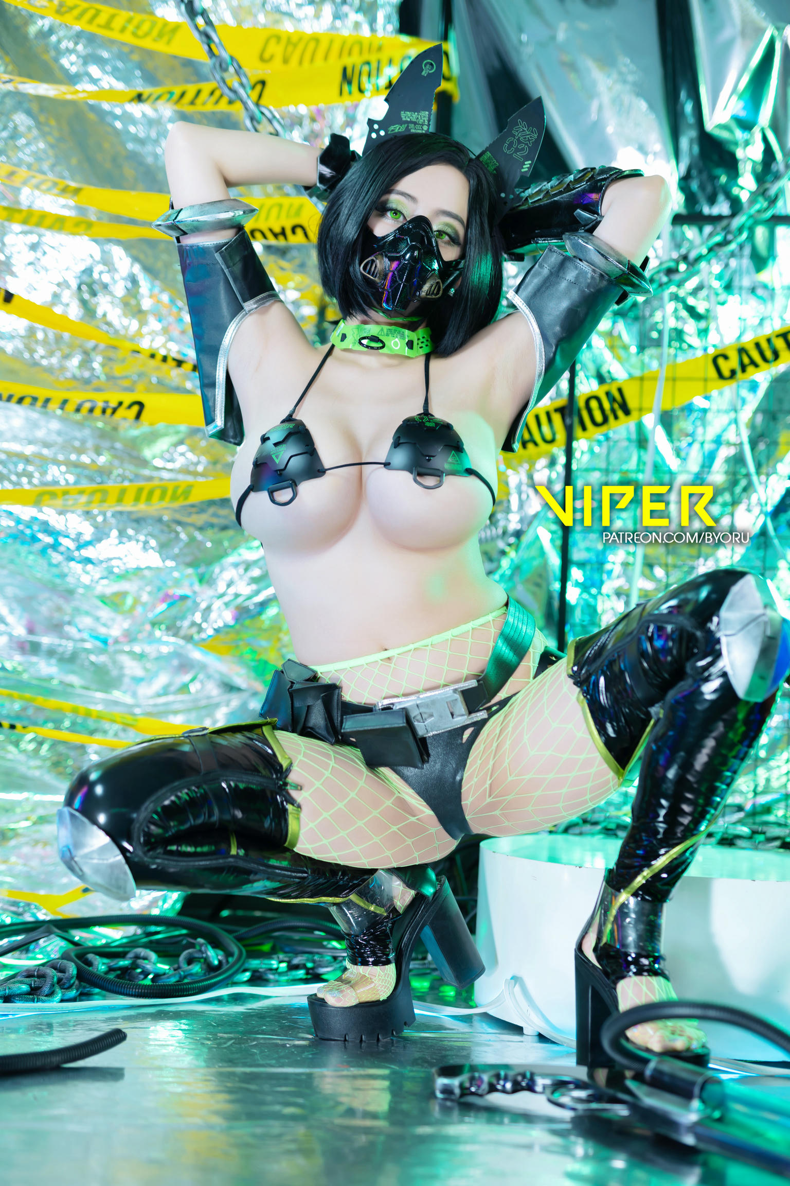 日本coser-Byoru NO.191 Viper Valorant HD [47P+5V／1.48GB]_第1集